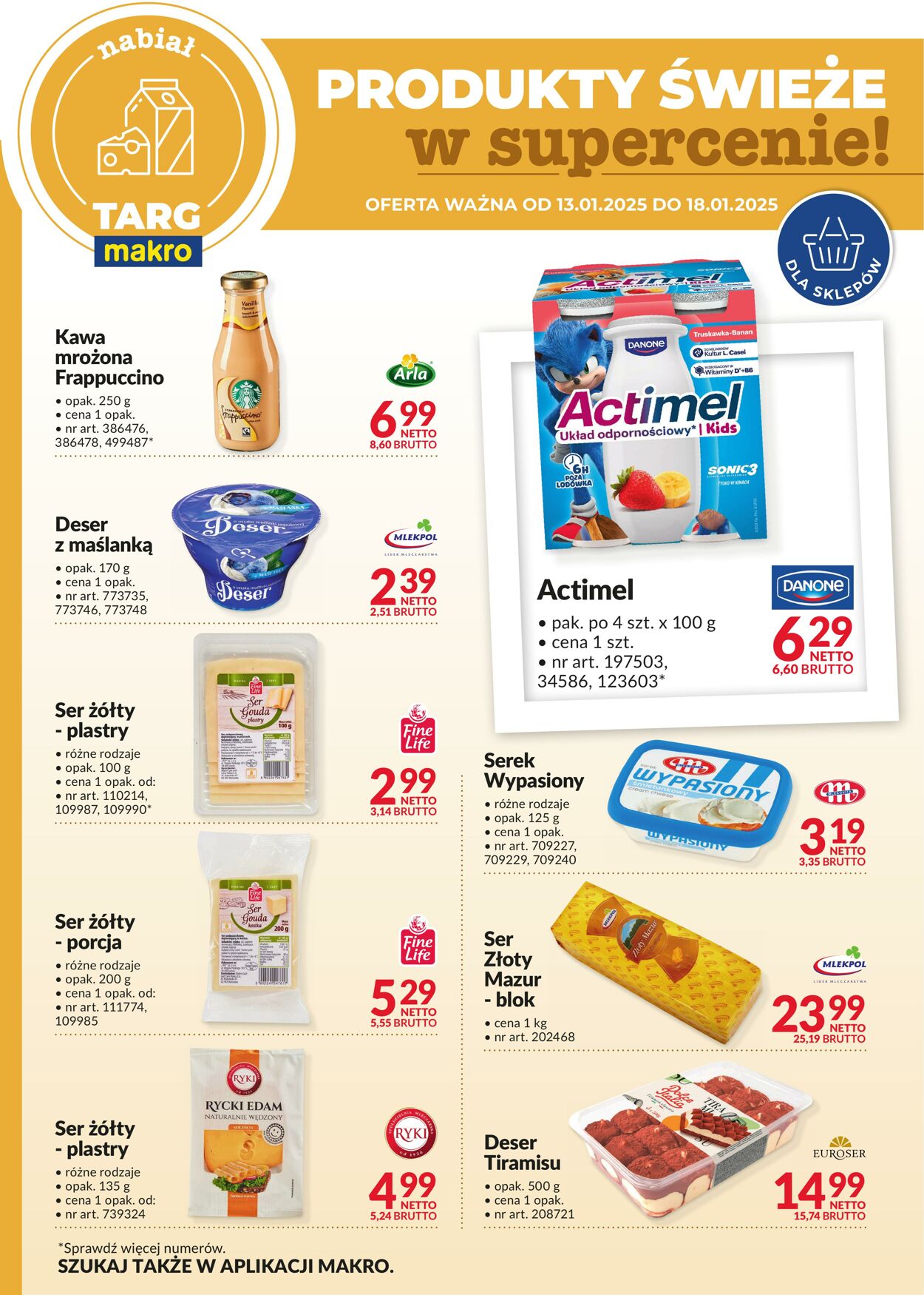 Gazetka Makro 13.01.2025 - 18.01.2025