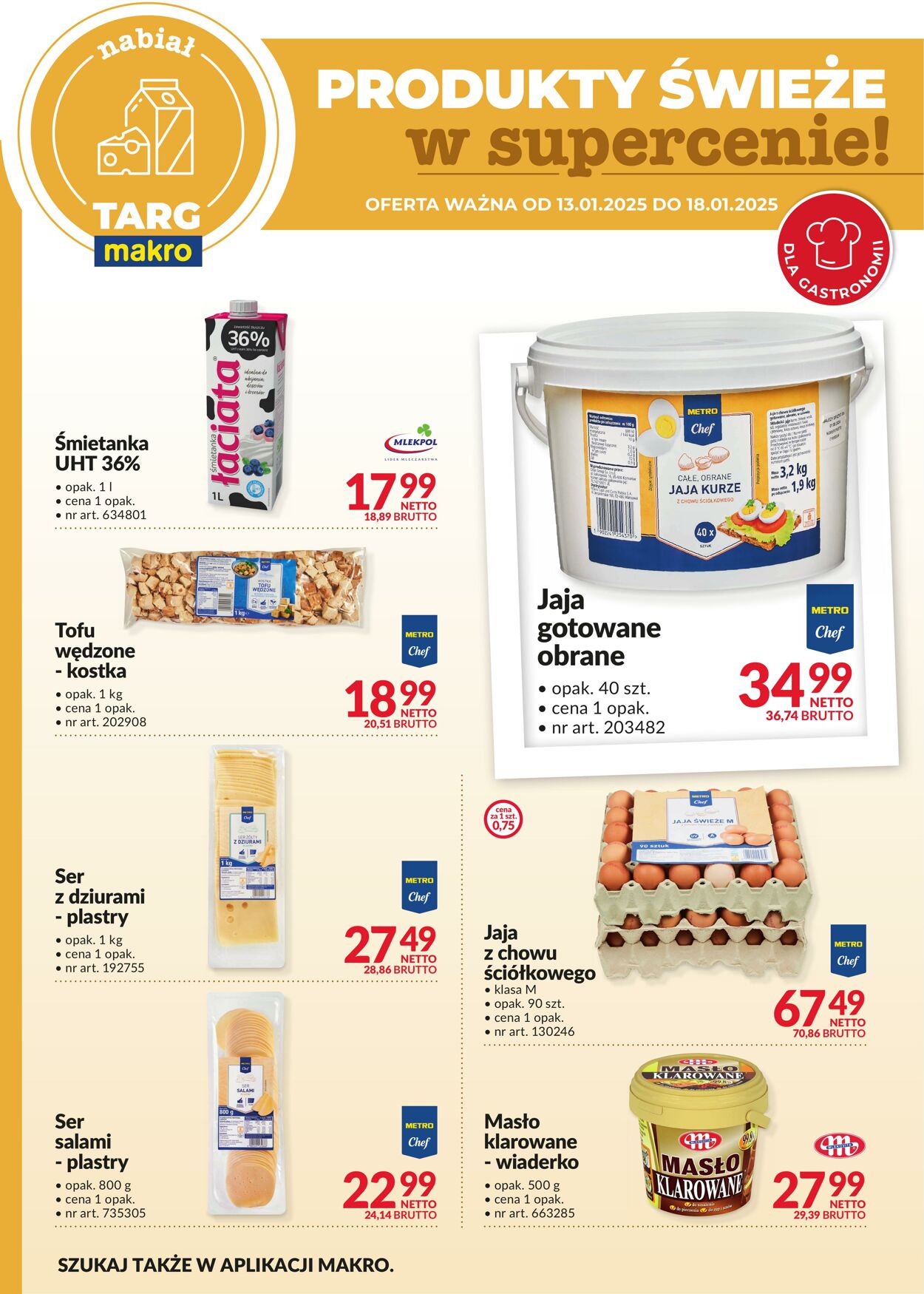 Gazetka Makro 13.01.2025 - 18.01.2025