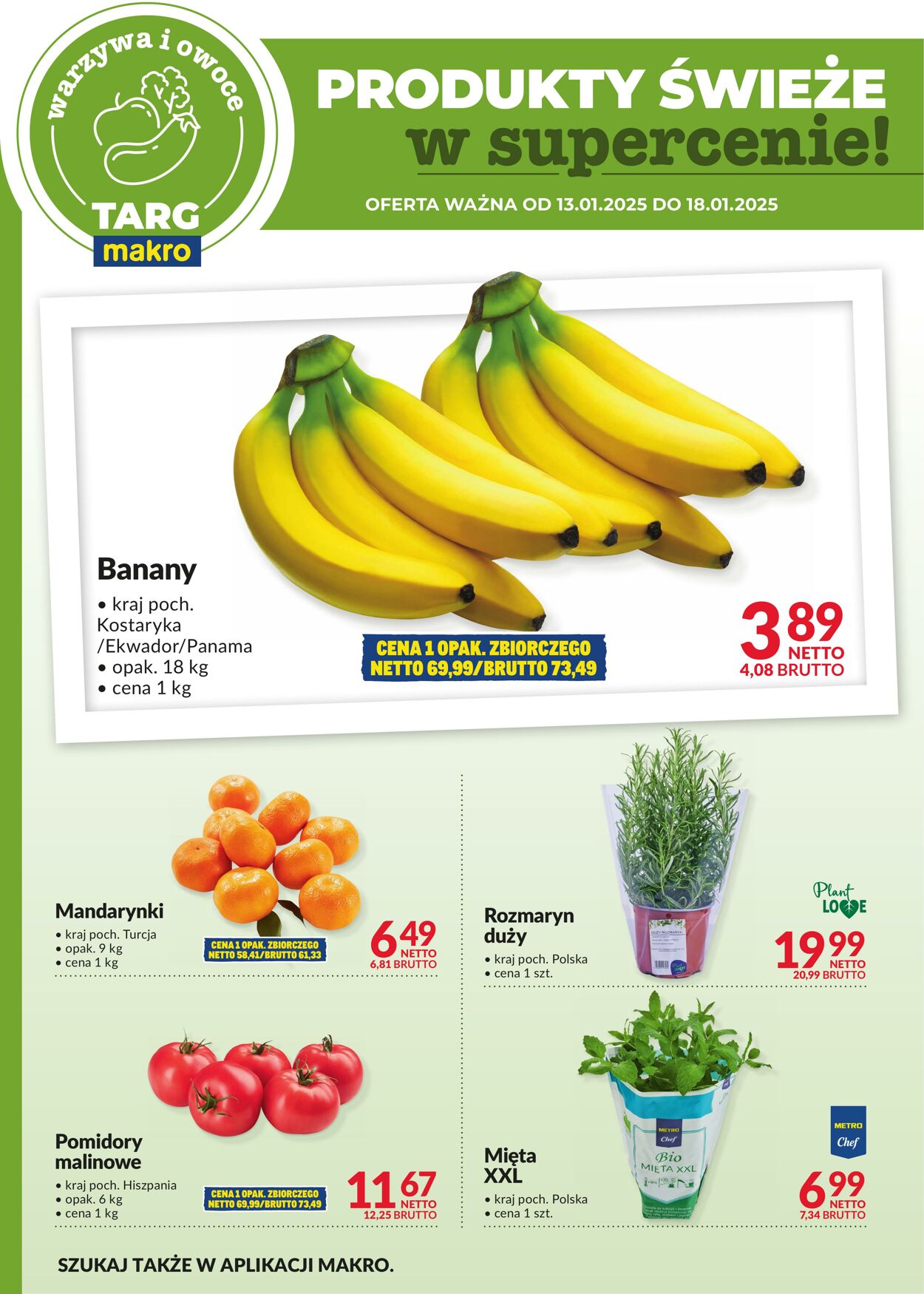 Gazetka Makro 13.01.2025 - 18.01.2025