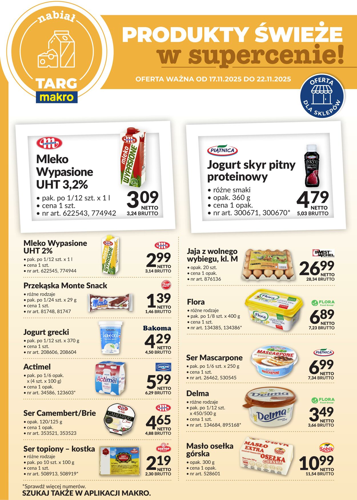 Gazetka Makro 17.11.2025 - 22.11.2025