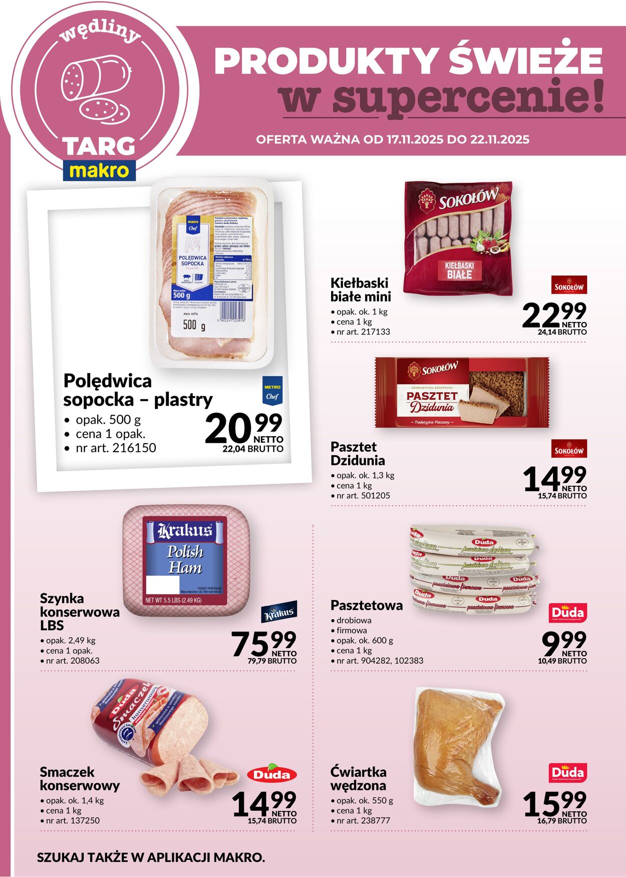 Gazetka Makro 17.11.2025 - 22.11.2025