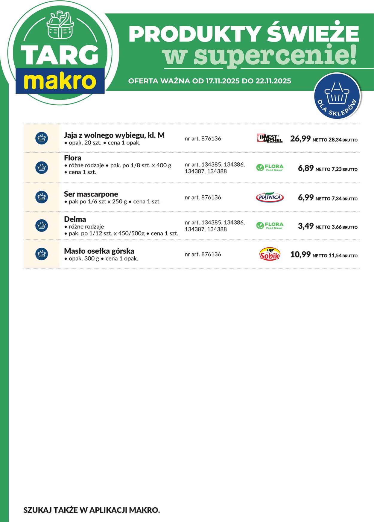 Gazetka Makro 17.11.2025 - 22.11.2025