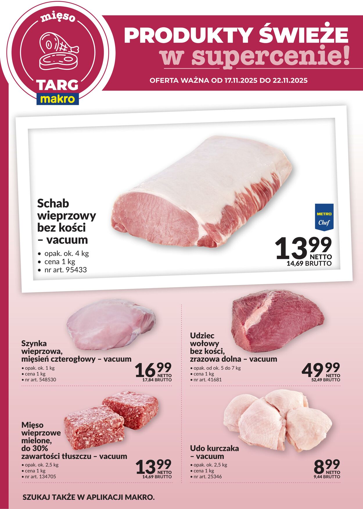 Gazetka Makro 17.11.2025 - 22.11.2025