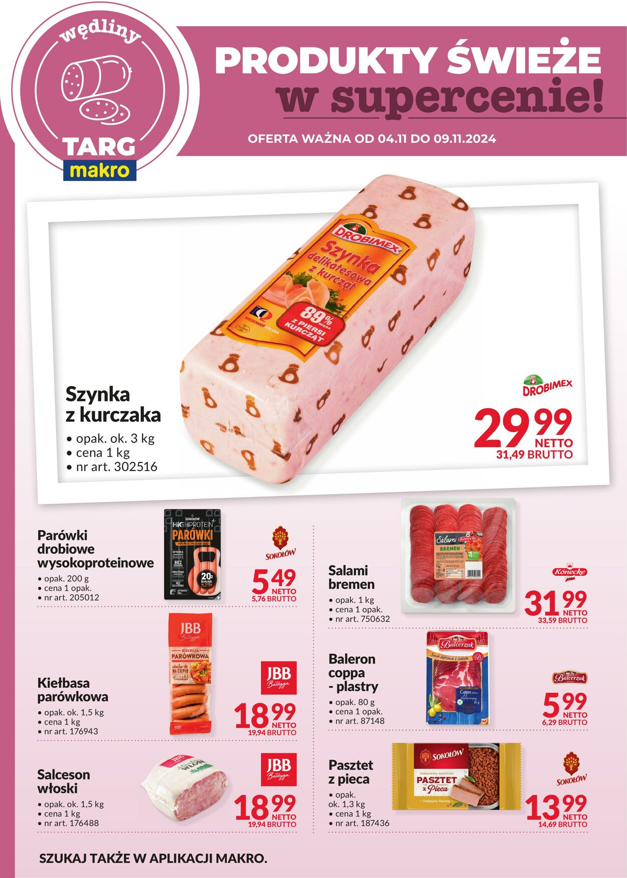 Gazetka Makro 04.11.2024 - 09.11.2024