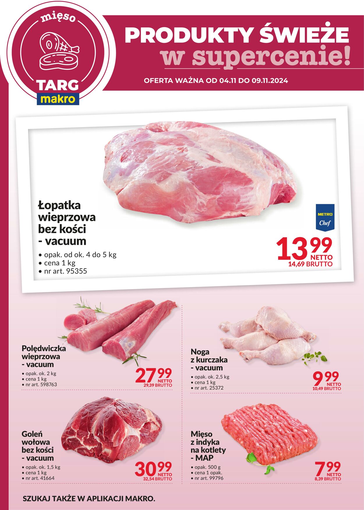 Gazetka Makro 04.11.2024 - 09.11.2024