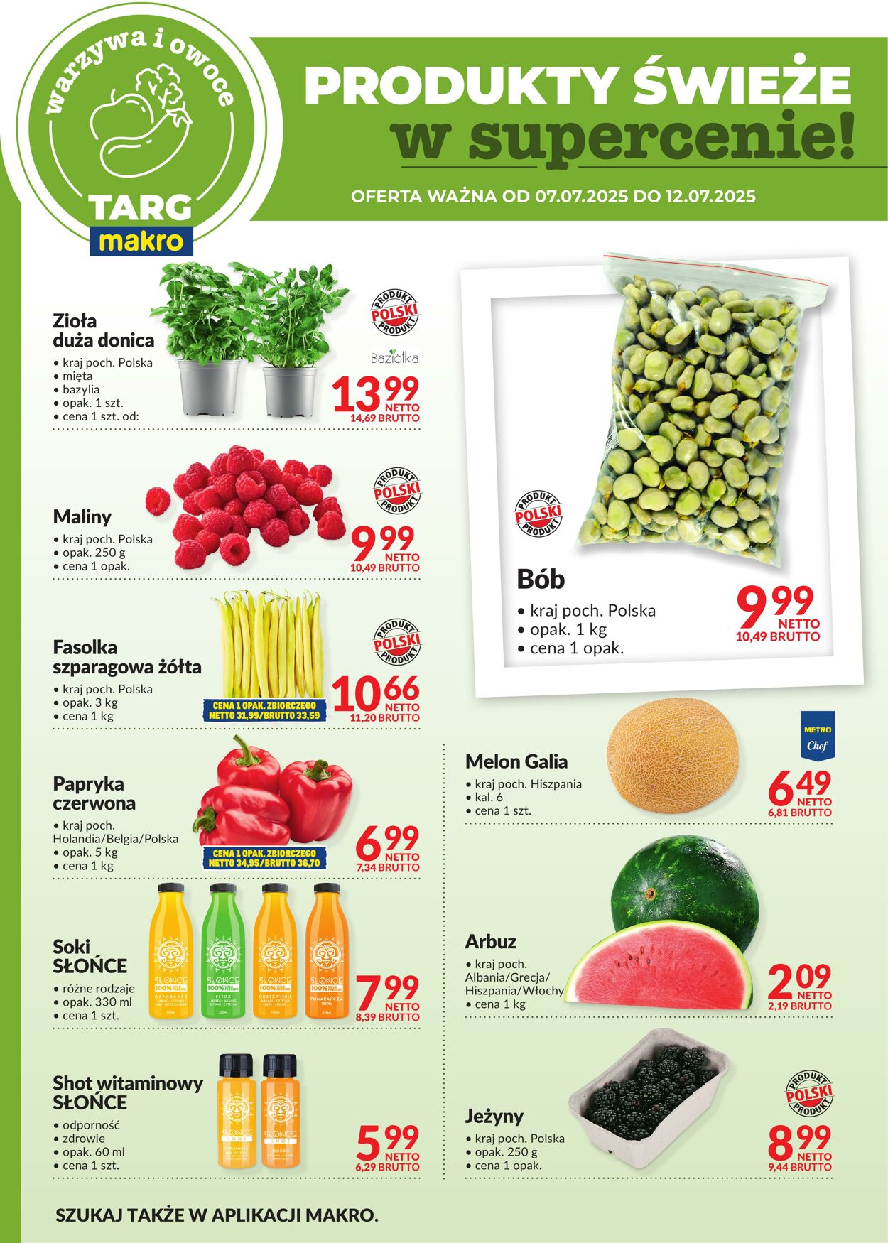 Gazetka Makro 07.07.2025 - 12.07.2025