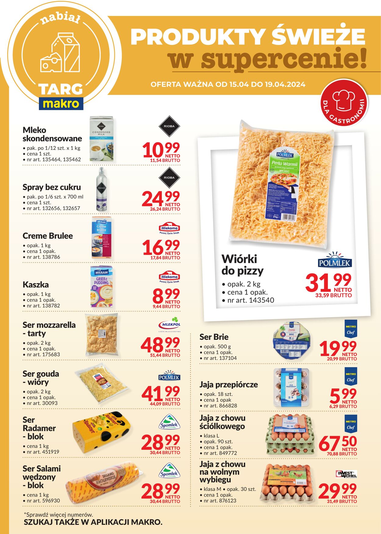 Gazetka Makro 15.04.2024 - 19.04.2024