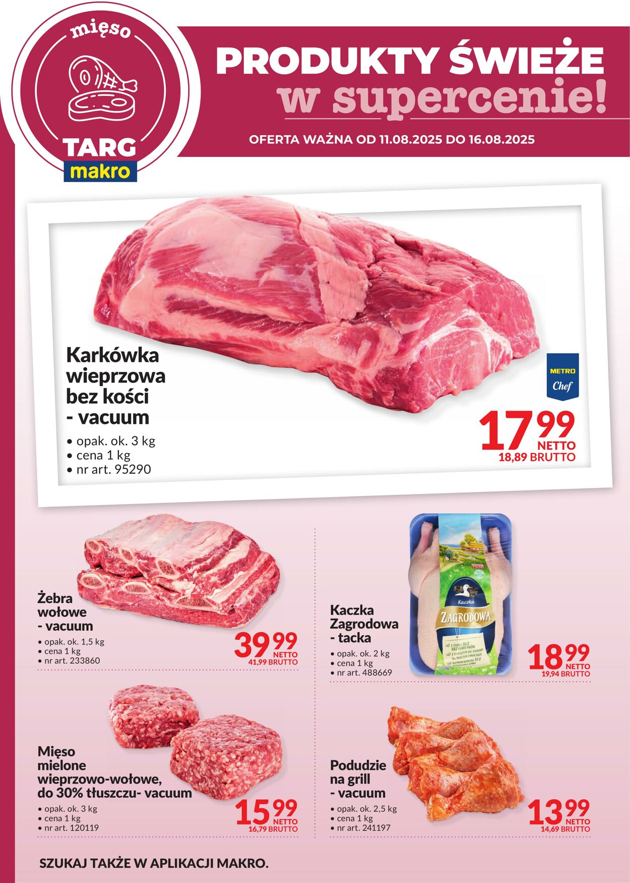 Gazetka Makro 11.08.2025 - 16.08.2025