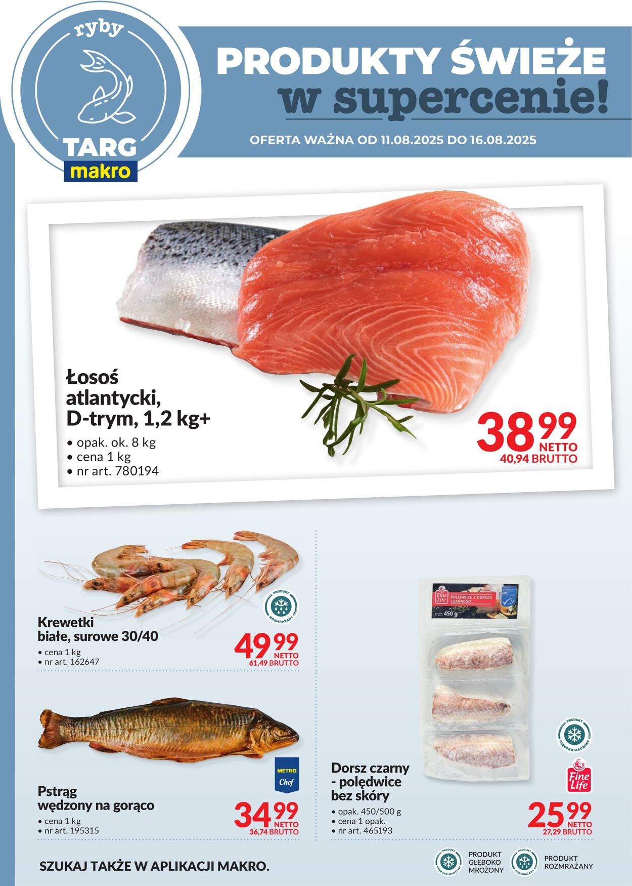 Gazetka Makro 11.08.2025 - 16.08.2025
