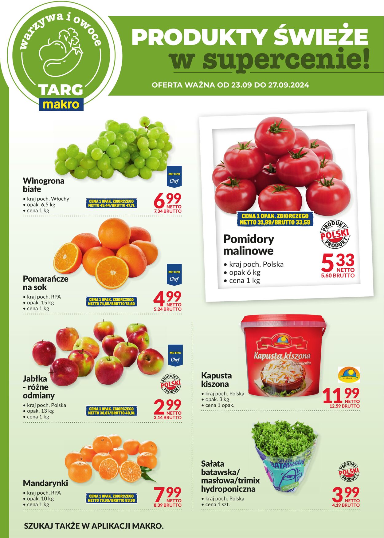 Gazetka Makro 30.09.2024 - 14.10.2024