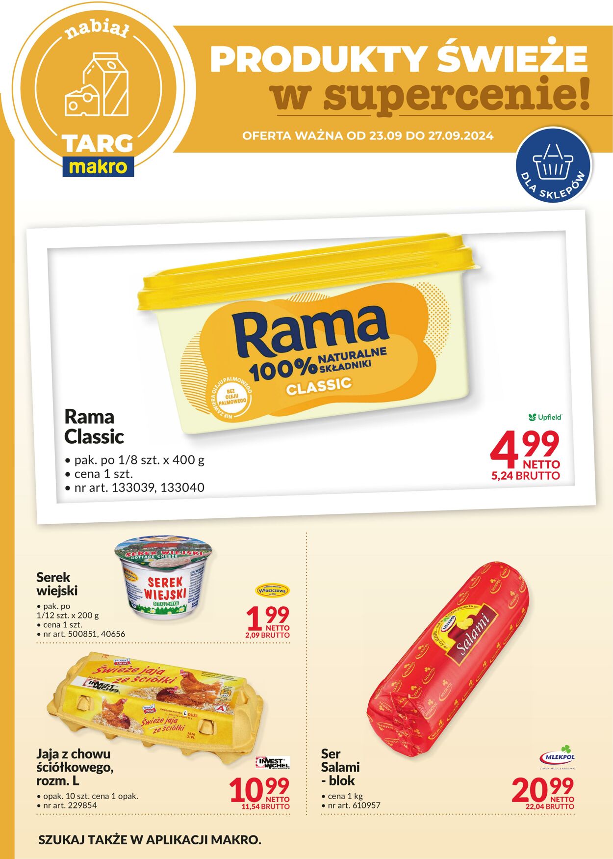 Gazetka Makro 30.09.2024 - 14.10.2024