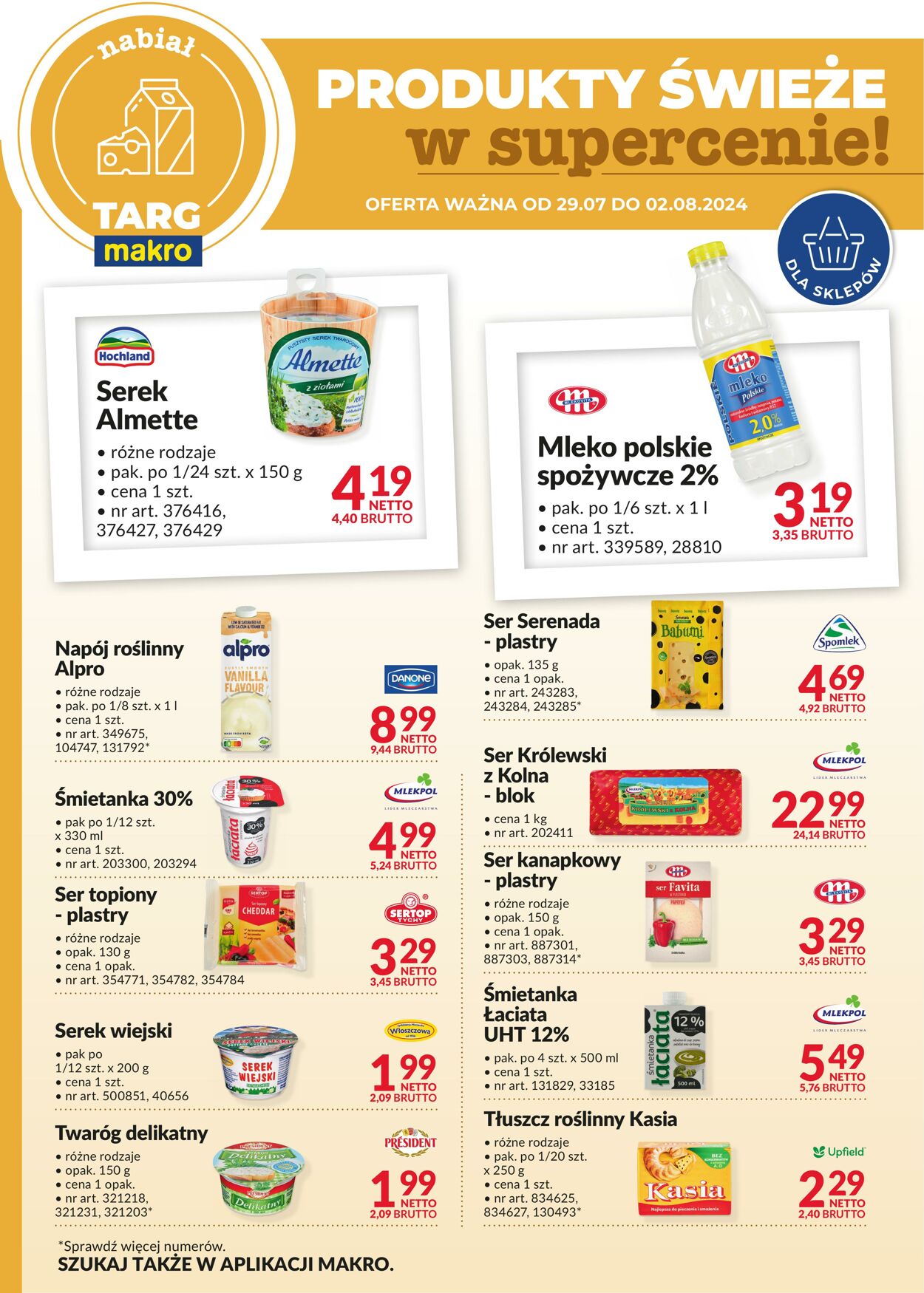 Gazetka Makro 29.07.2024 - 12.08.2024