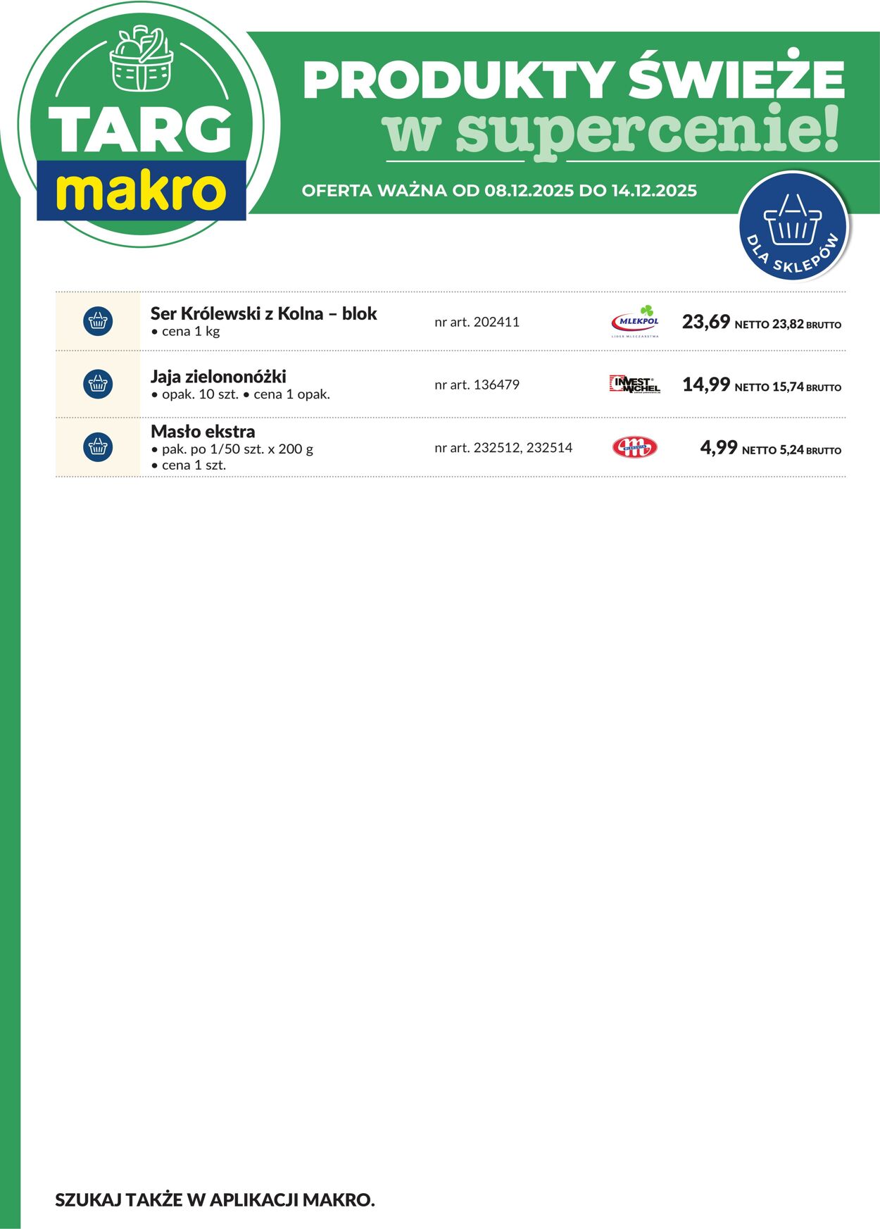 Gazetka Makro 08.12.2025 - 14.12.2025