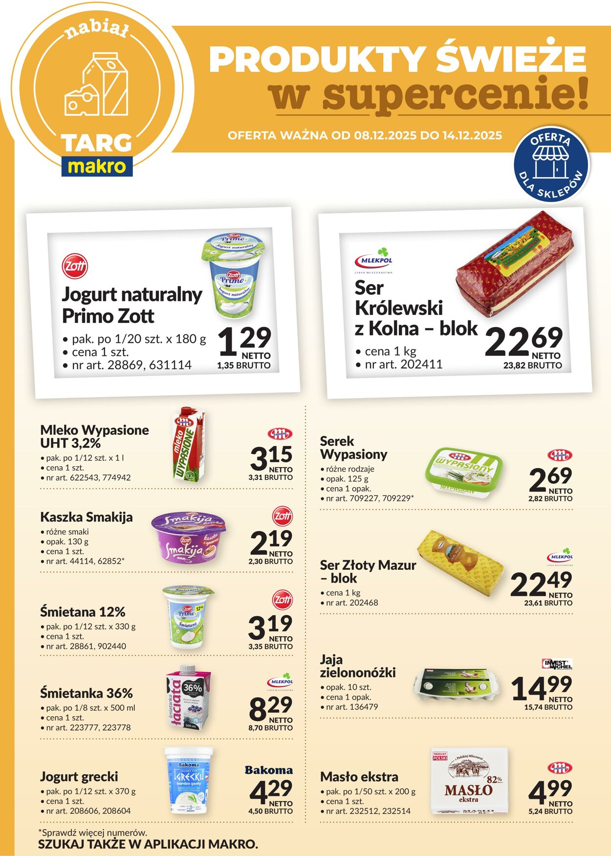 Gazetka Makro 08.12.2025 - 14.12.2025