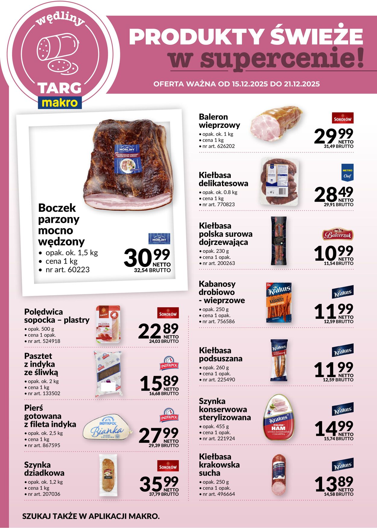 Gazetka Makro 15.12.2025 - 21.12.2025