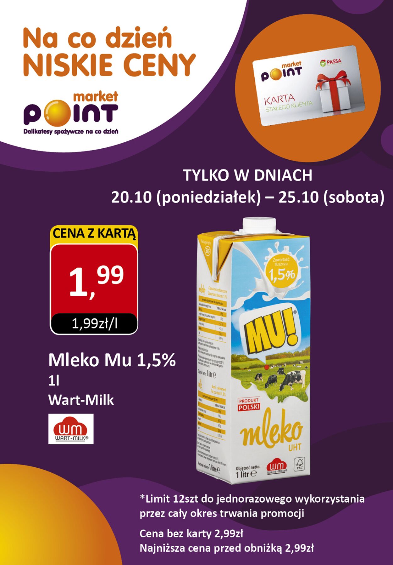 Gazetka Market Point 20.10.2025 - 05.11.2025