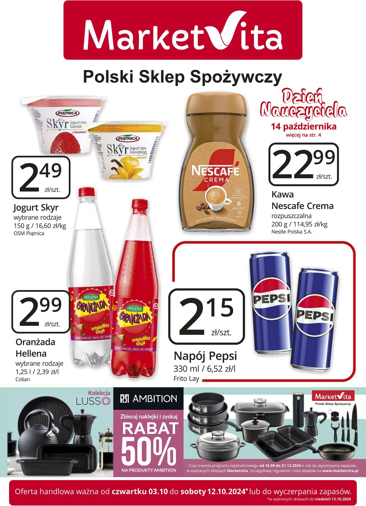 Market Vita Gazetki promocyjne