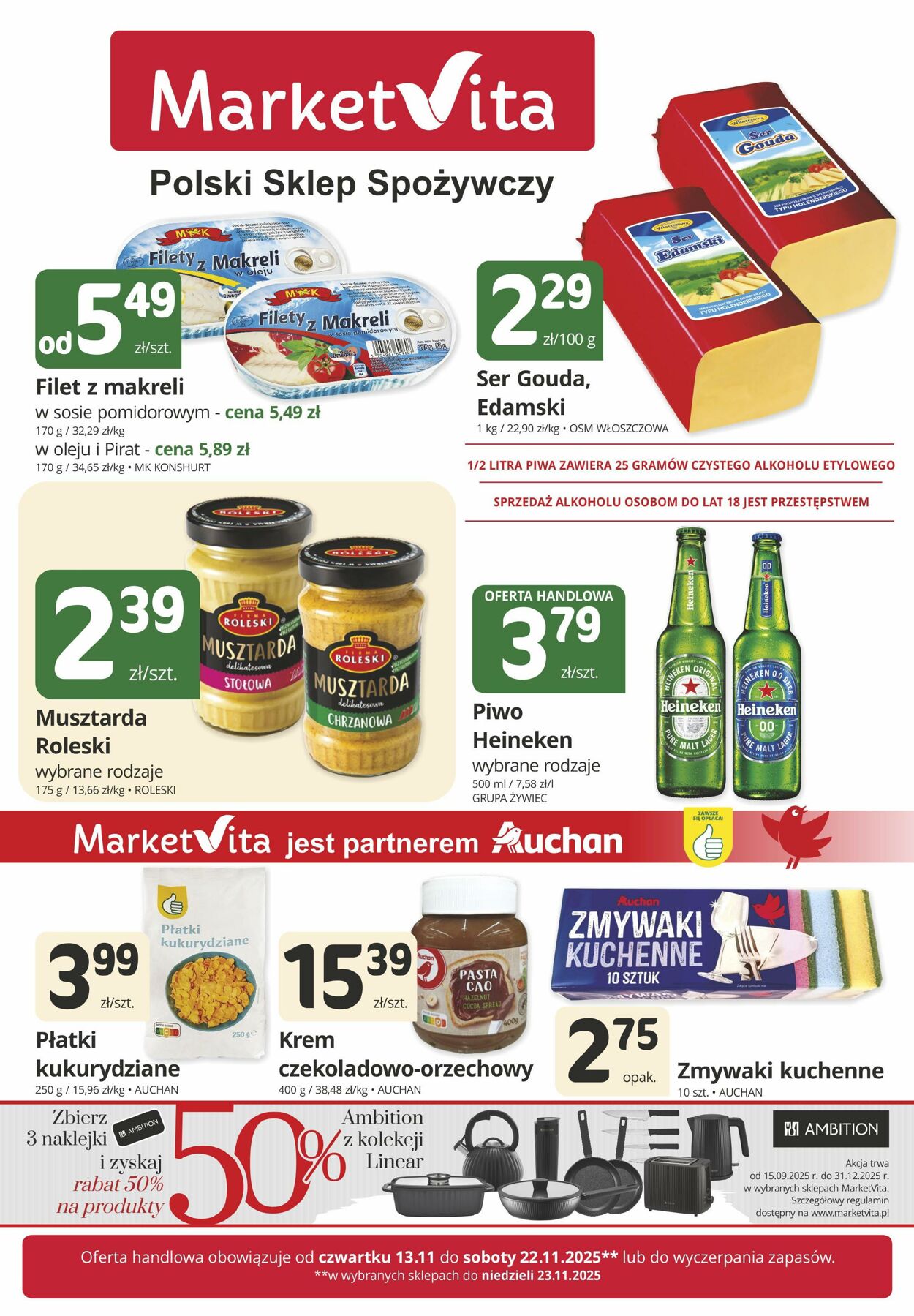 Gazetka Market Vita 13.11.2025 - 22.11.2025