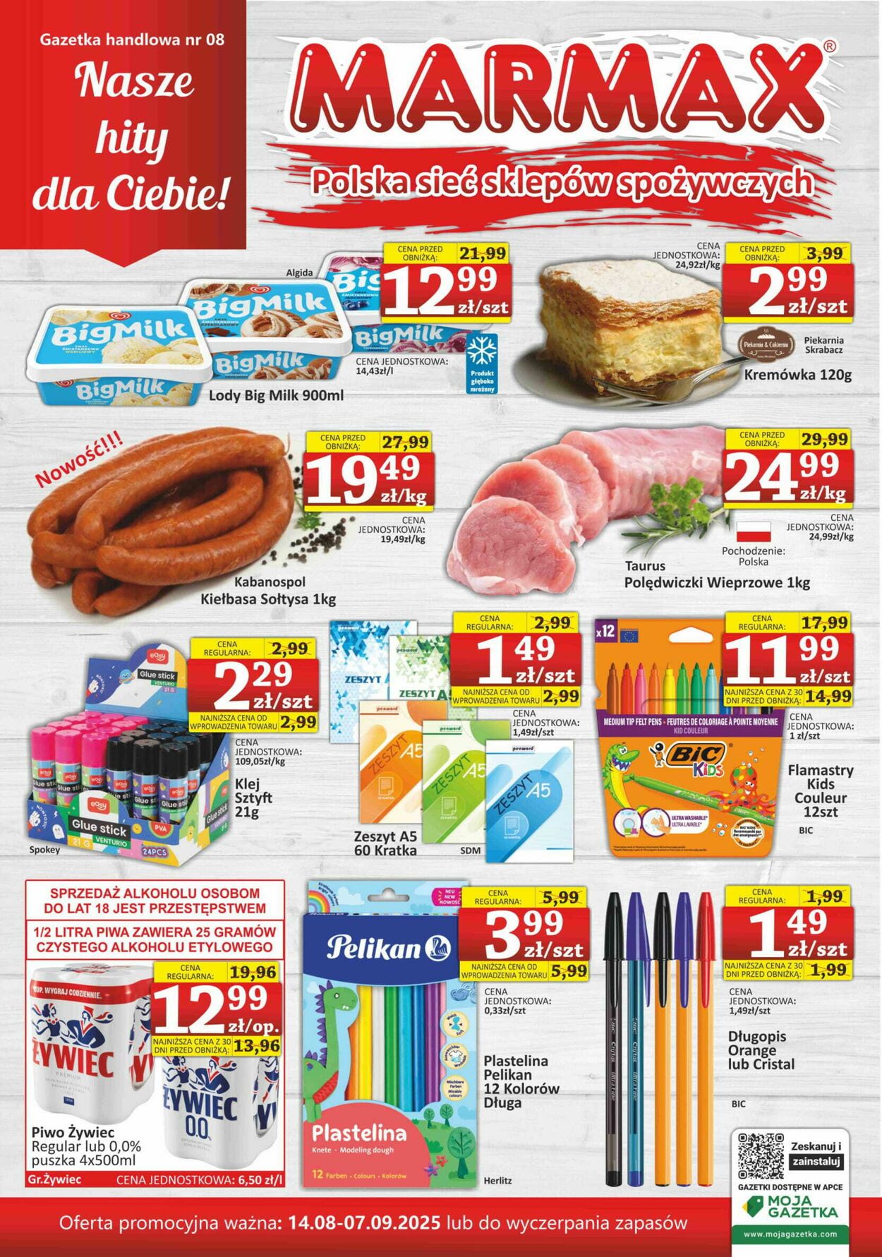 Gazetka Marmax 14.08.2025 - 07.09.2025