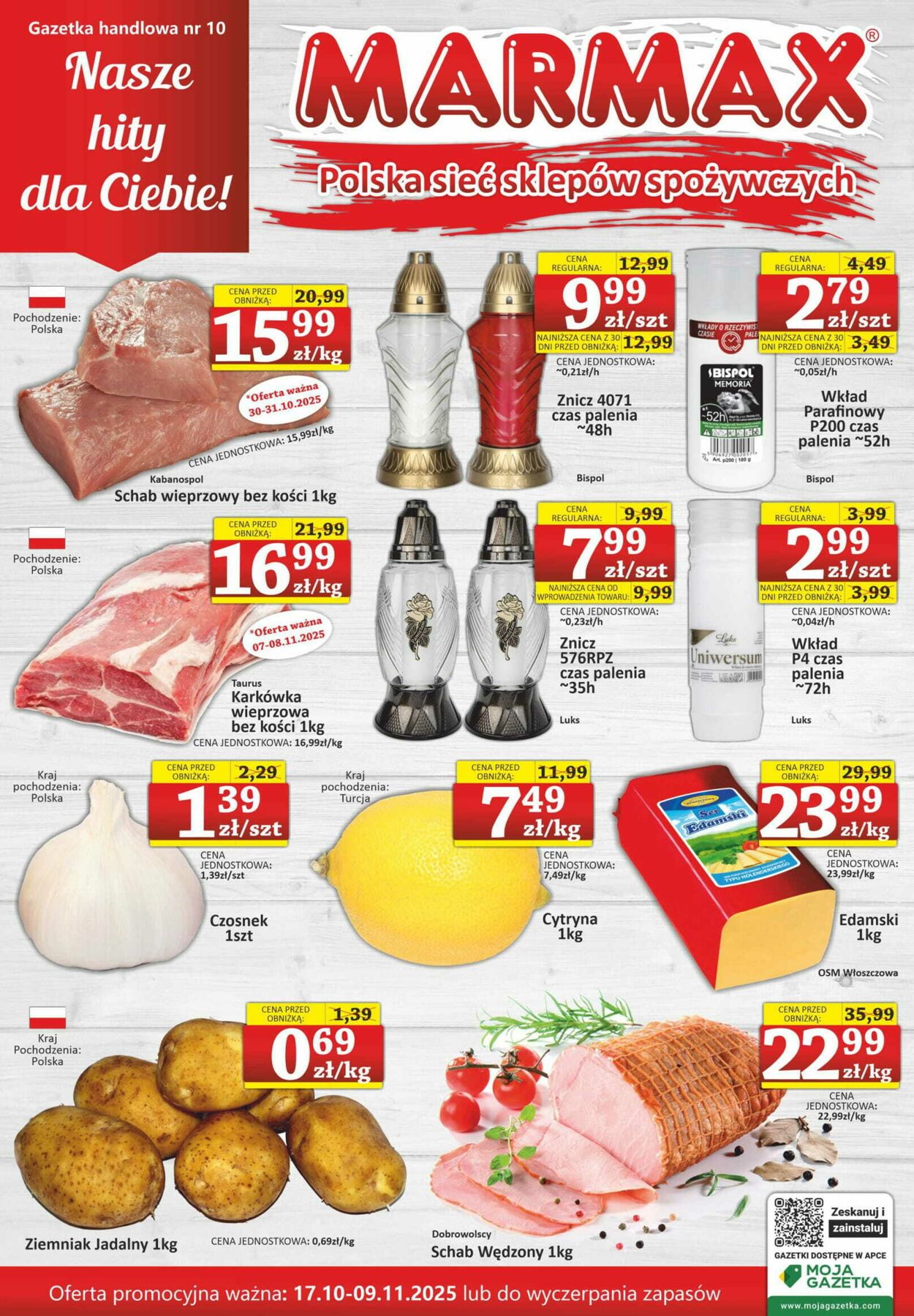 Gazetka Marmax 17.10.2025 - 09.11.2025