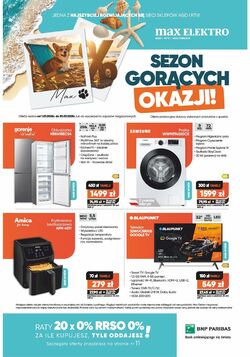Gazetka Max Elektro 01.07.2025 - 30.07.2025