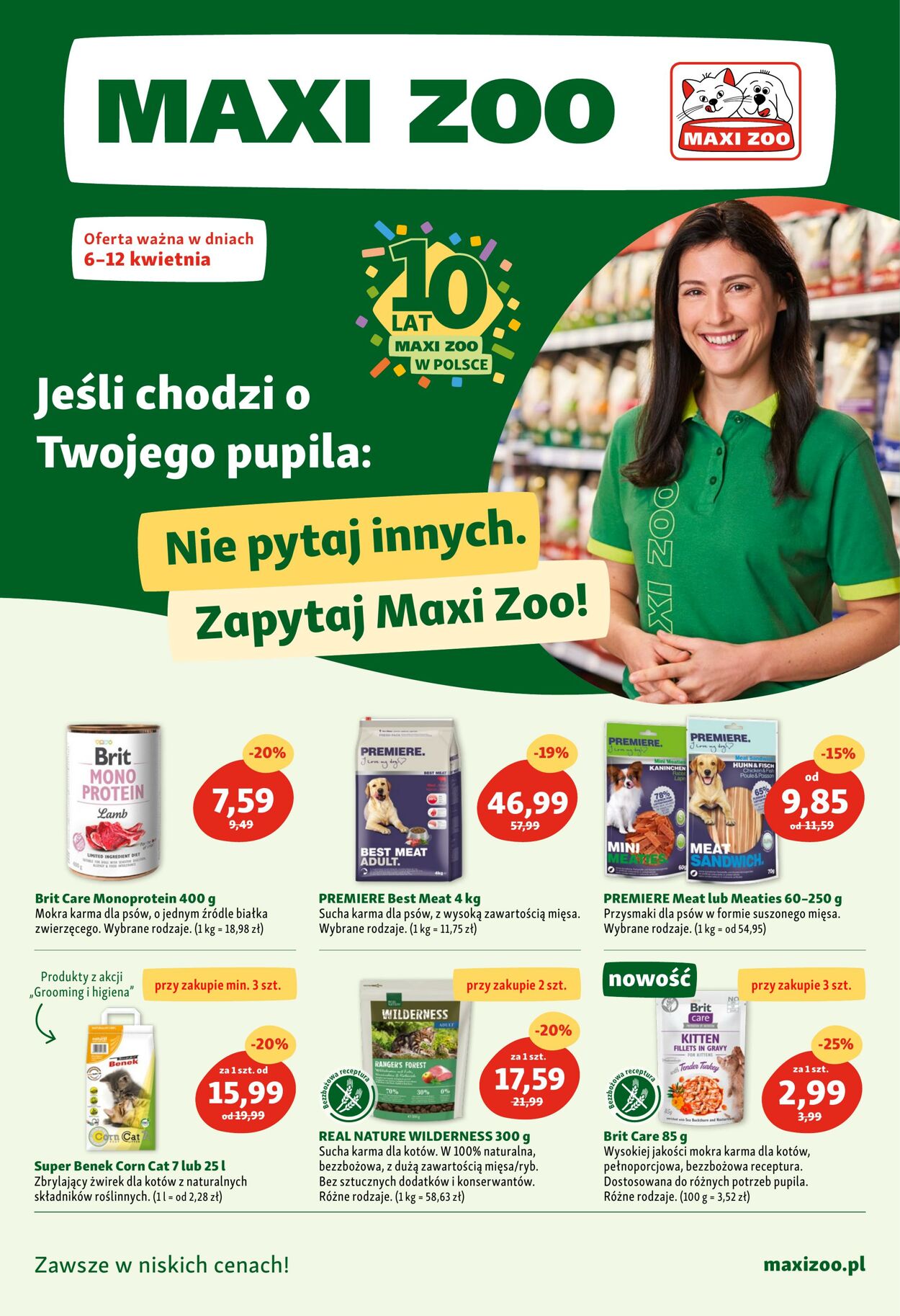 Gazetka Maxi Zoo 06.04.2022 - 12.04.2022