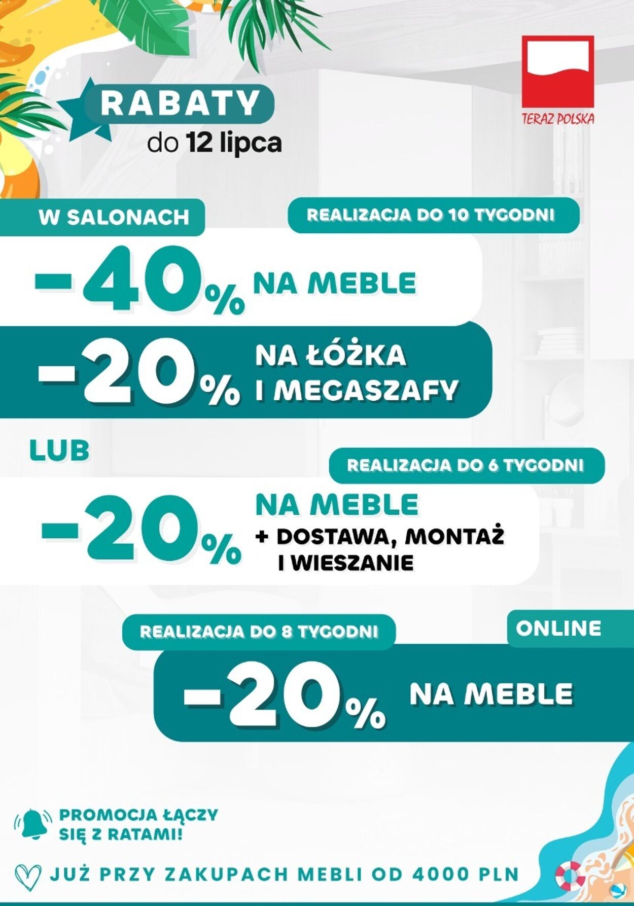 Gazetka Meblik 07.07.2025 - 12.07.2025