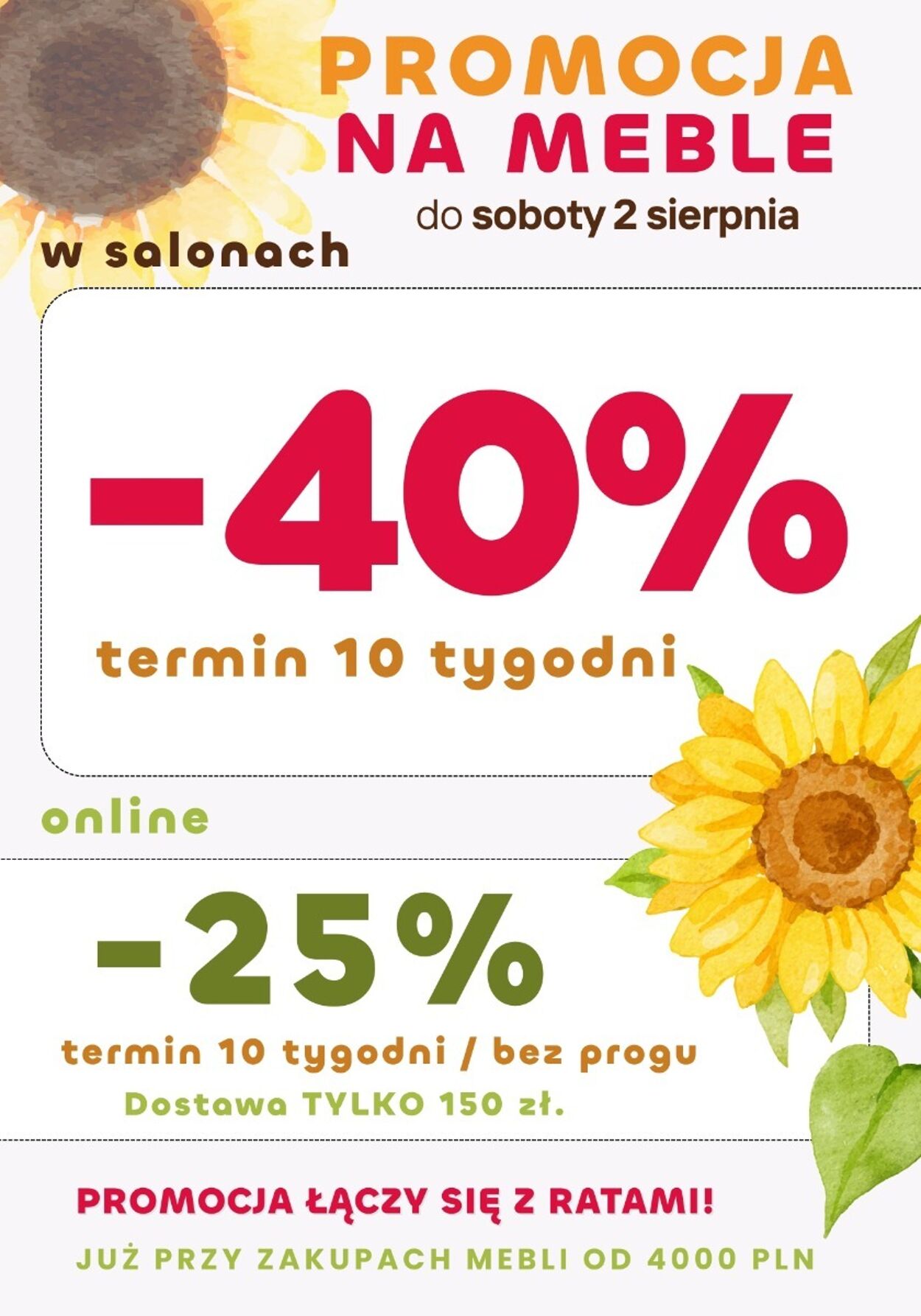Gazetka Meblik 02.08.2025 - 09.08.2025