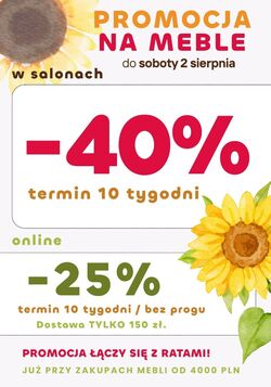 Gazetka Meblik 02.08.2025 - 09.08.2025