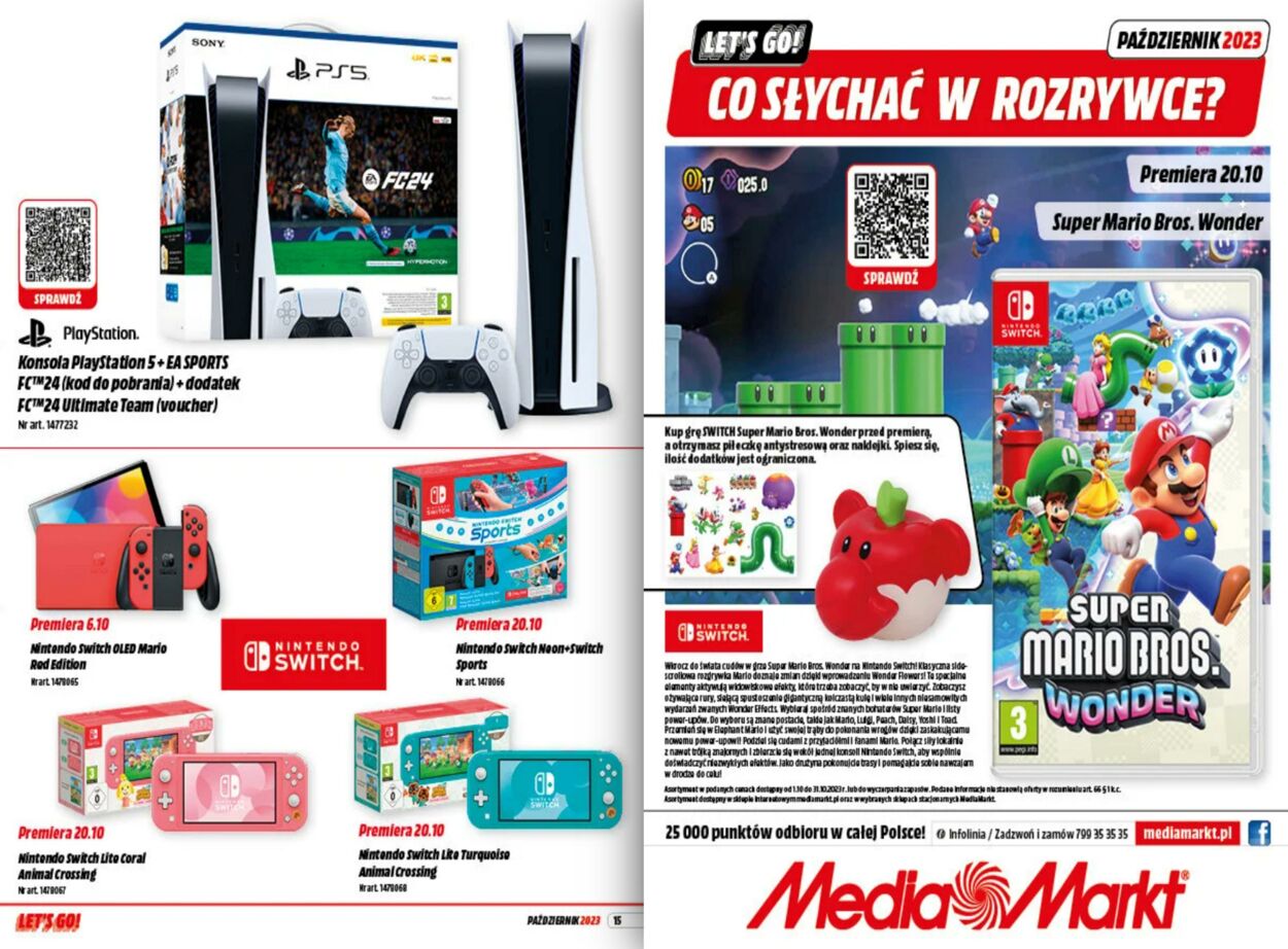 Gazetka Media Markt 01.10.2023 - 31.10.2023