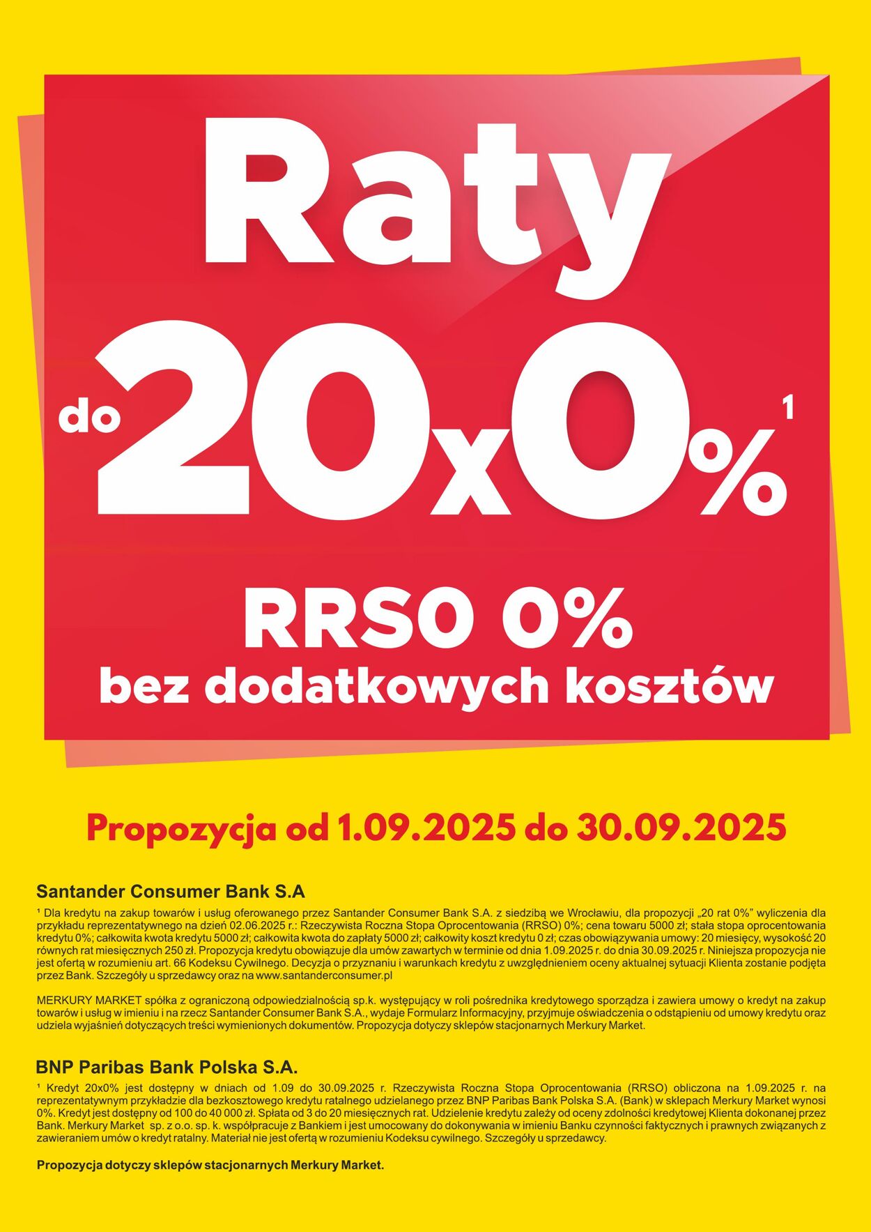 Gazetka Merkury Market 01.09.2025 - 30.09.2025