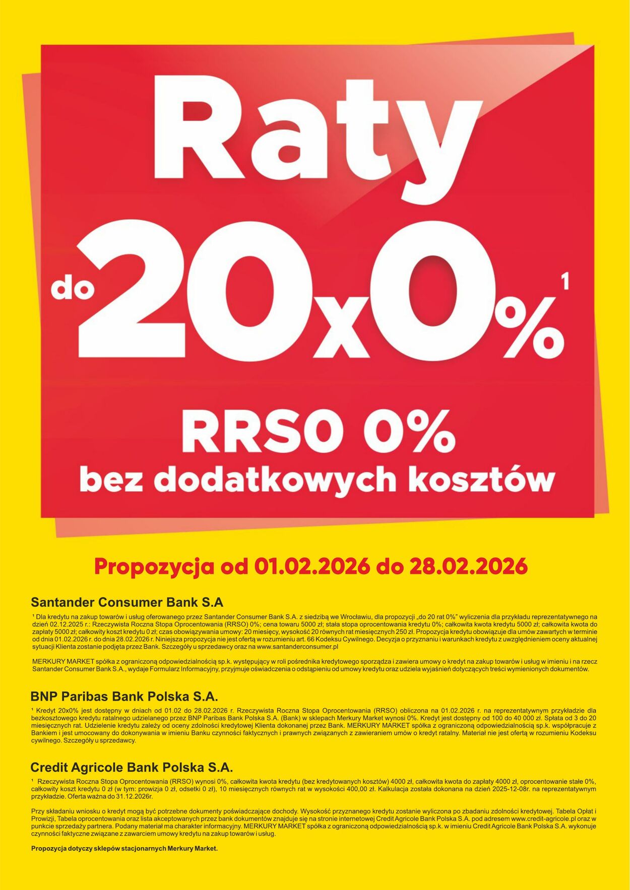 Gazetka Merkury Market 01.02.2026 - 28.02.2026