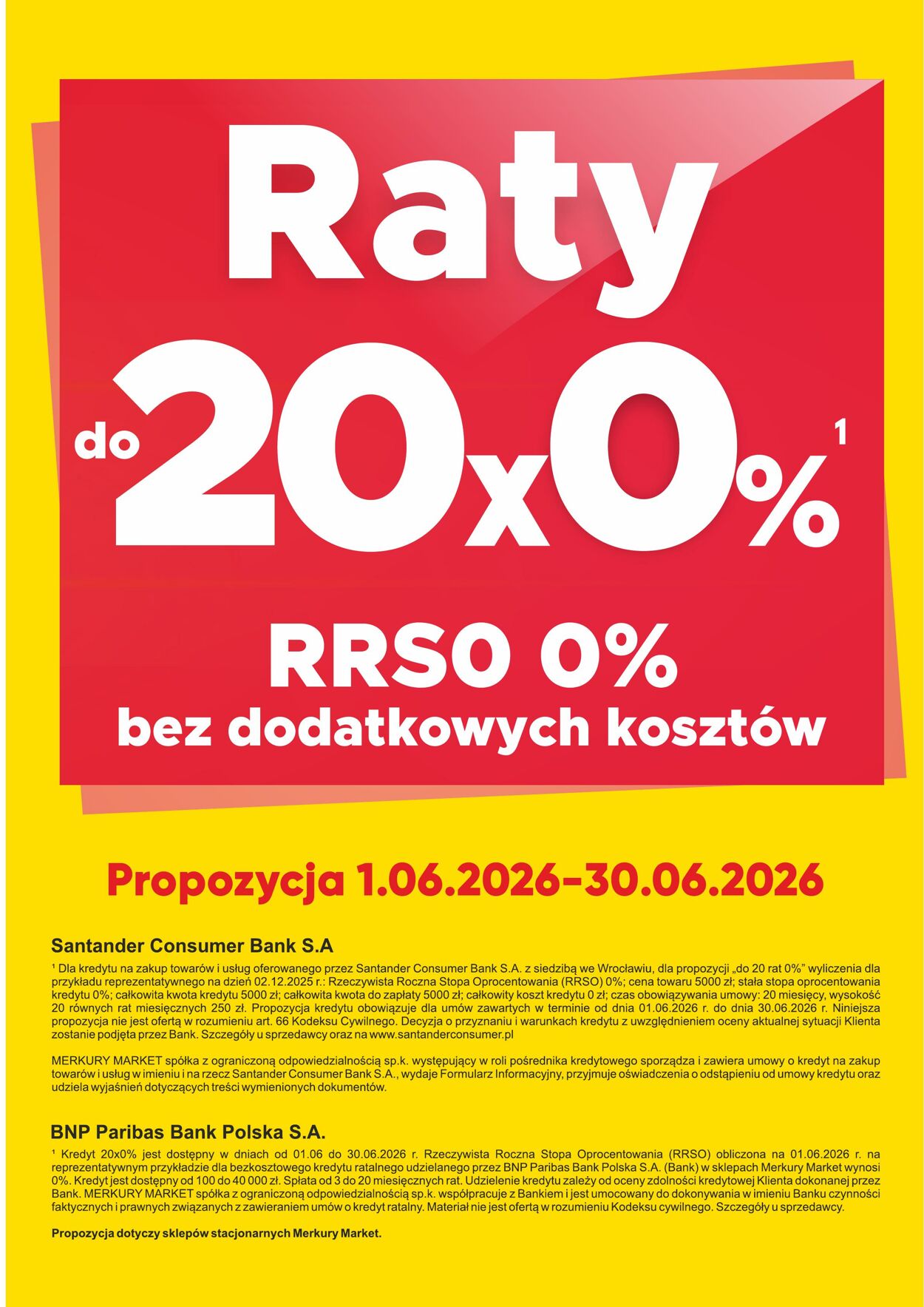 Gazetka Merkury Market 01.06.2026 - 30.06.2026