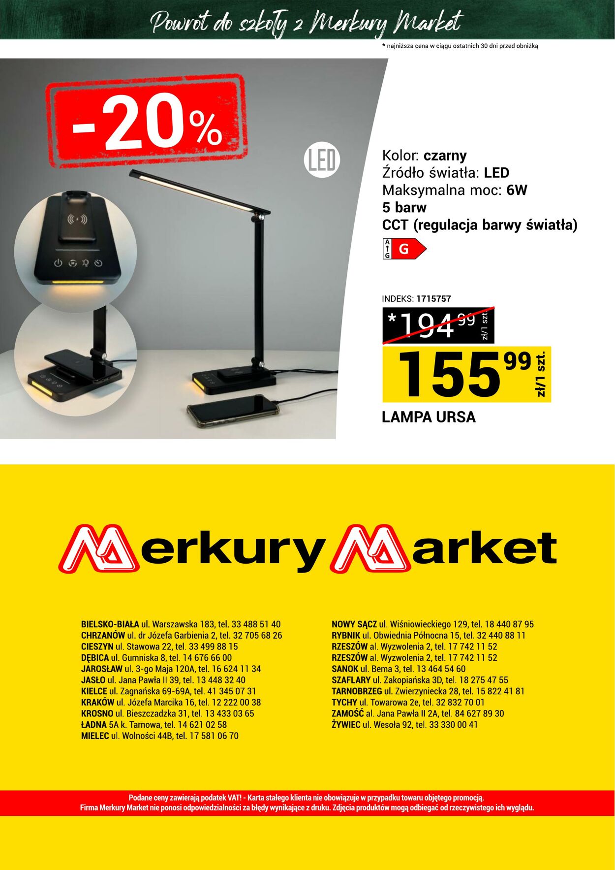 Gazetka Merkury Market 22.08.2026 - 30.08.2026