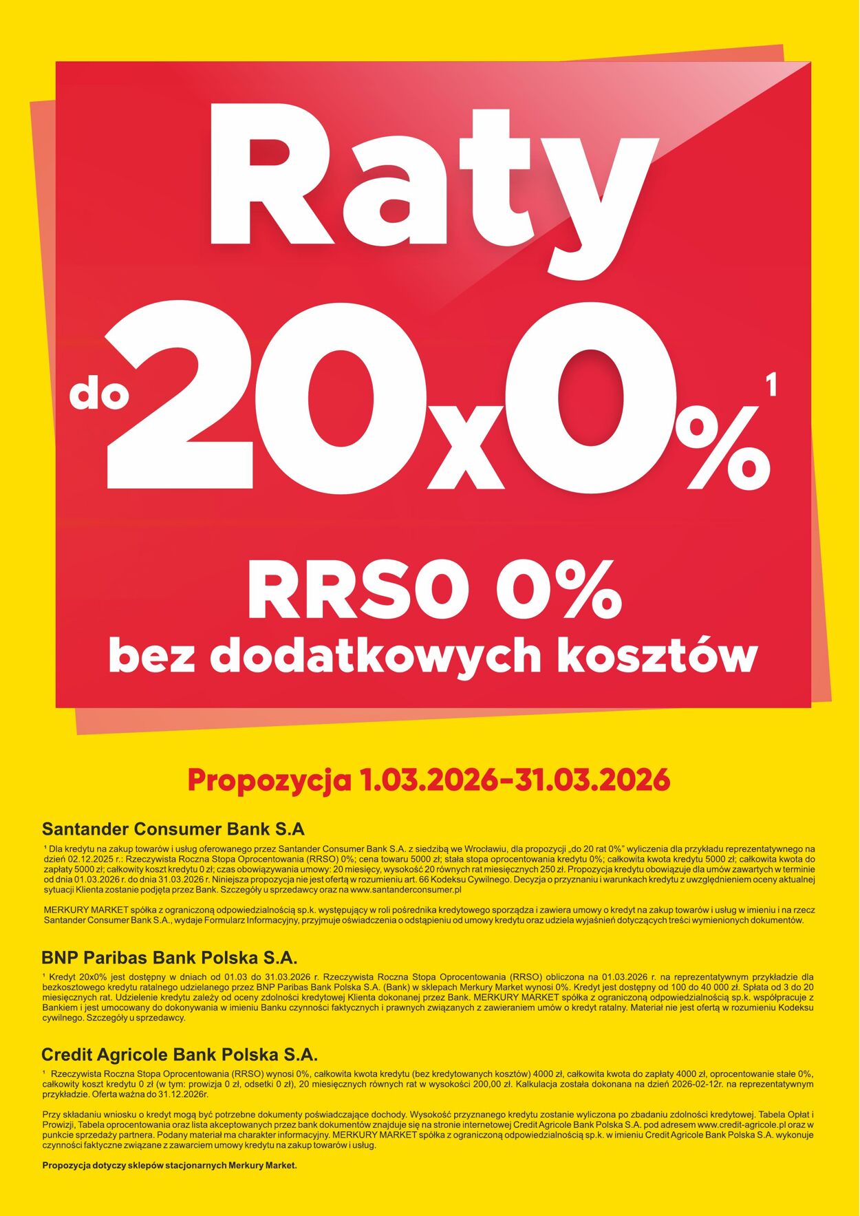 Gazetka Merkury Market 01.03.2026 - 31.03.2026