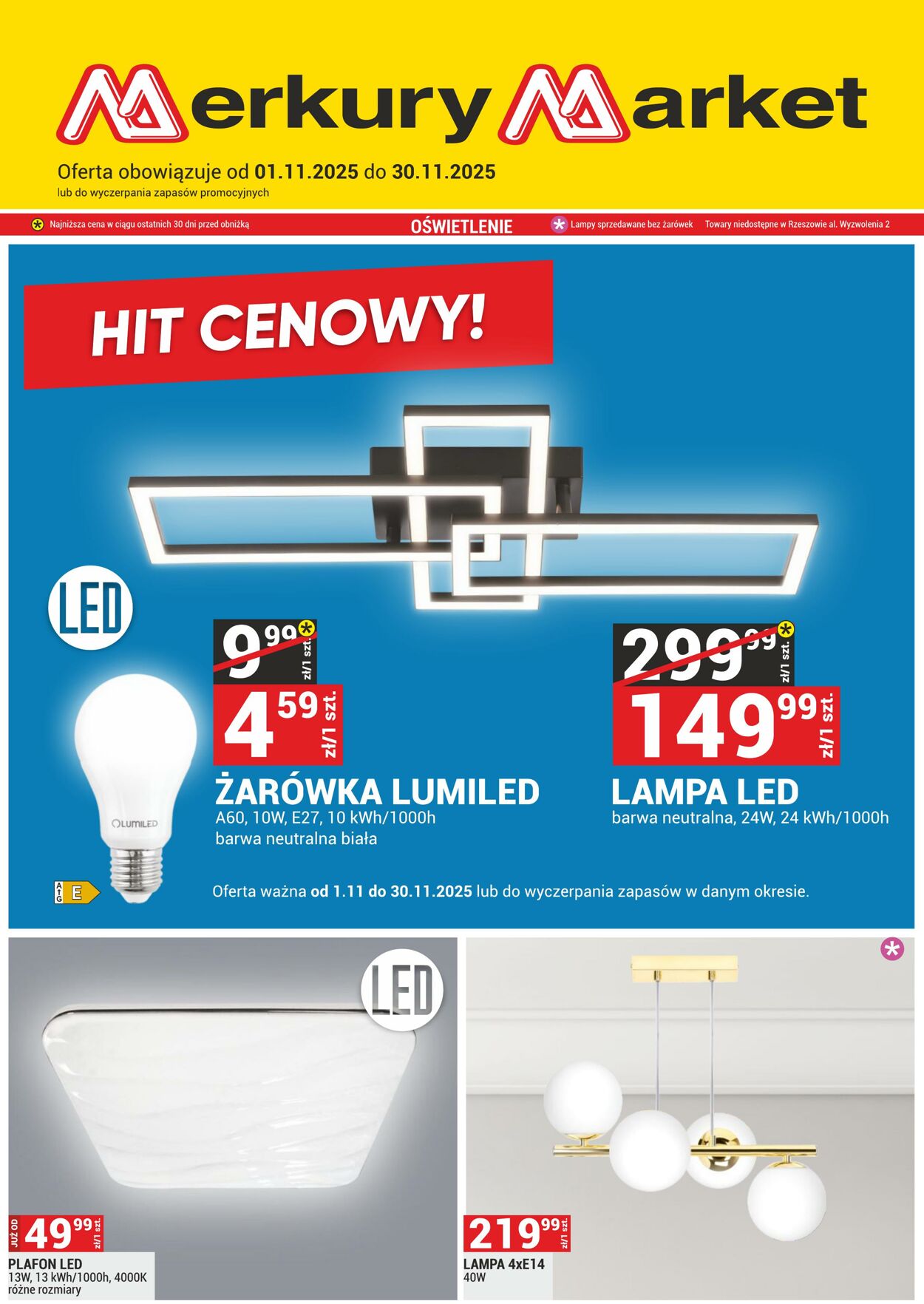Gazetka Merkury Market 01.11.2025 - 30.11.2025