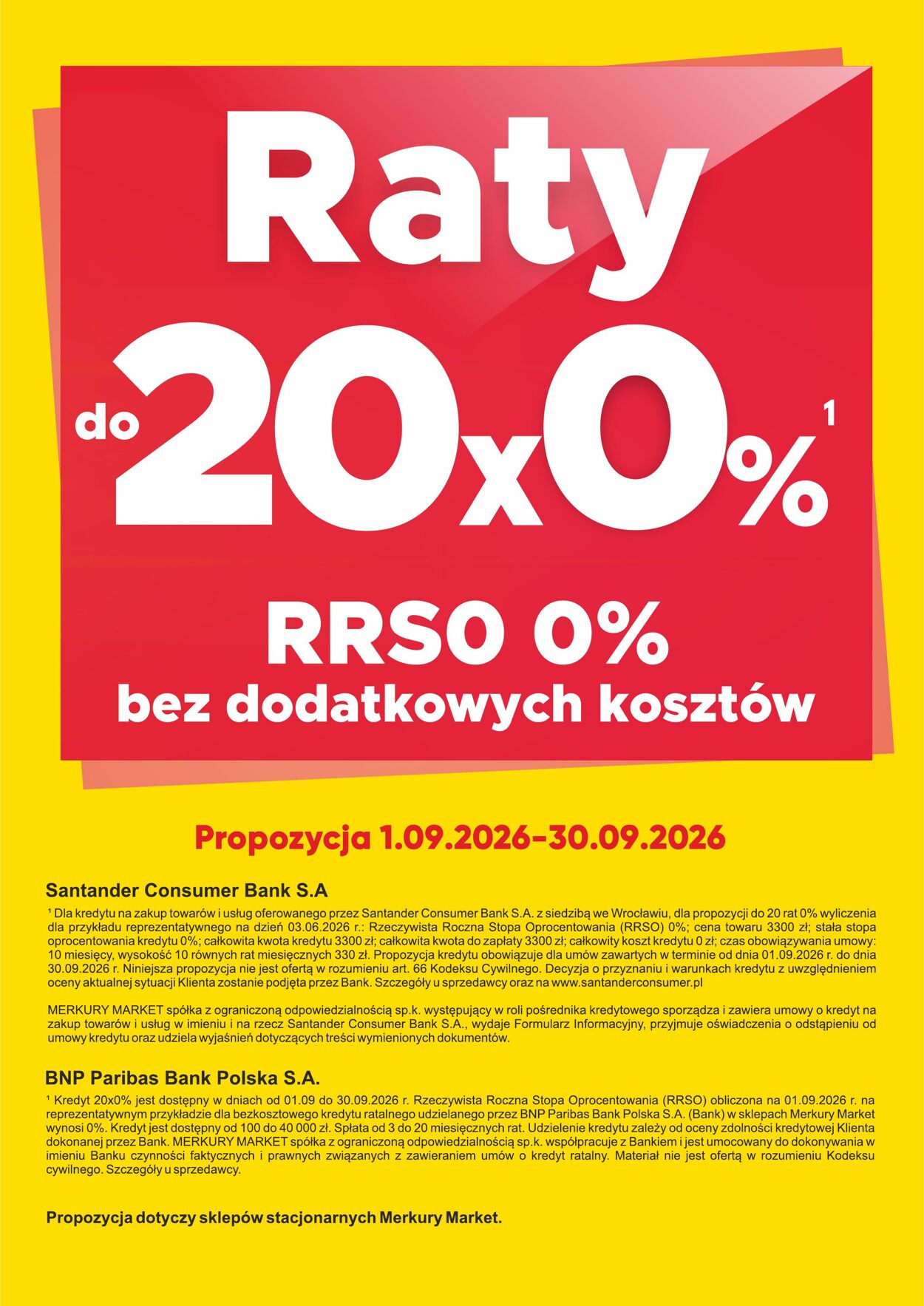 Gazetka Merkury Market 01.09.2026 - 30.09.2026