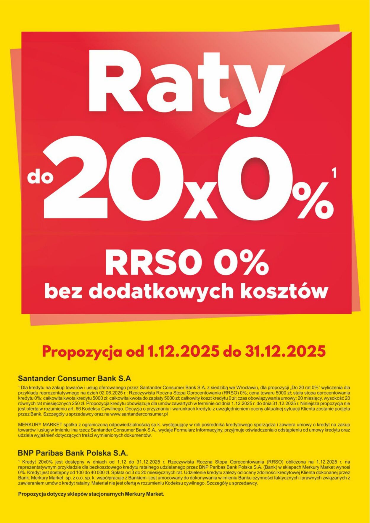Gazetka Merkury Market 01.12.2025 - 31.12.2025