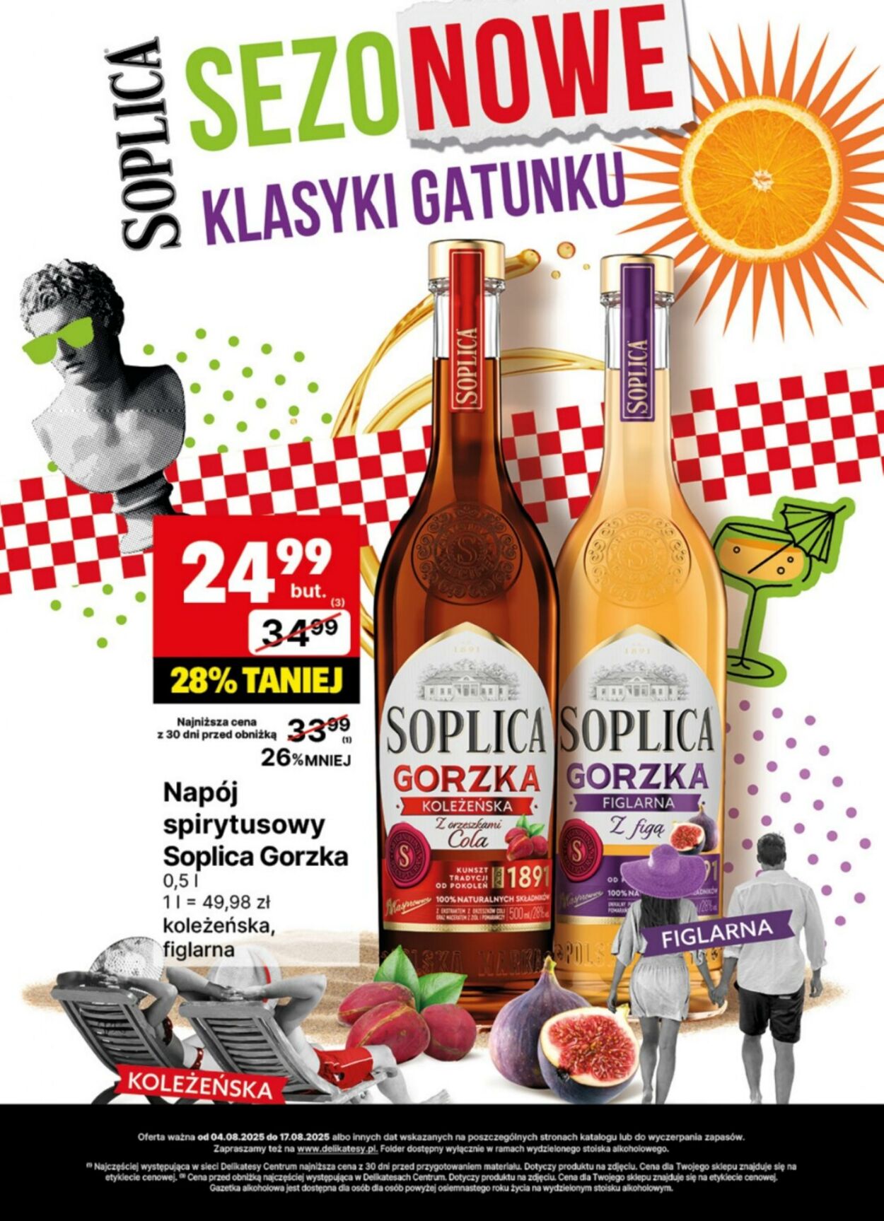 Gazetka Delikatesy Centrum 04.08.2025 - 17.08.2025