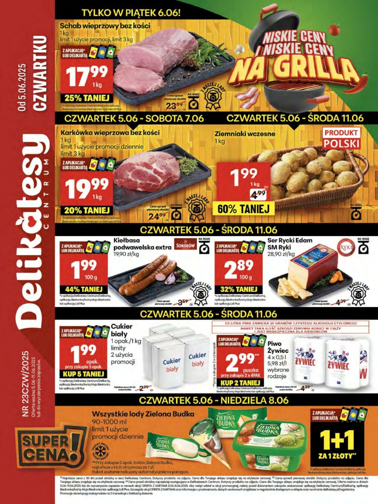 Gazetka Delikatesy Centrum 05.06.2025 - 11.06.2025