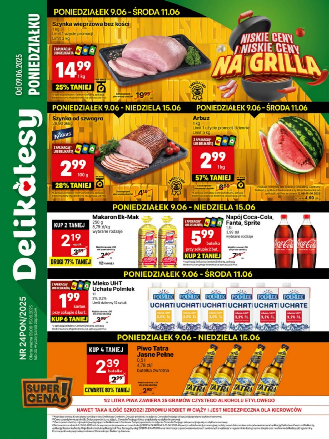 Gazetka Delikatesy Centrum 09.06.2025 - 15.06.2025