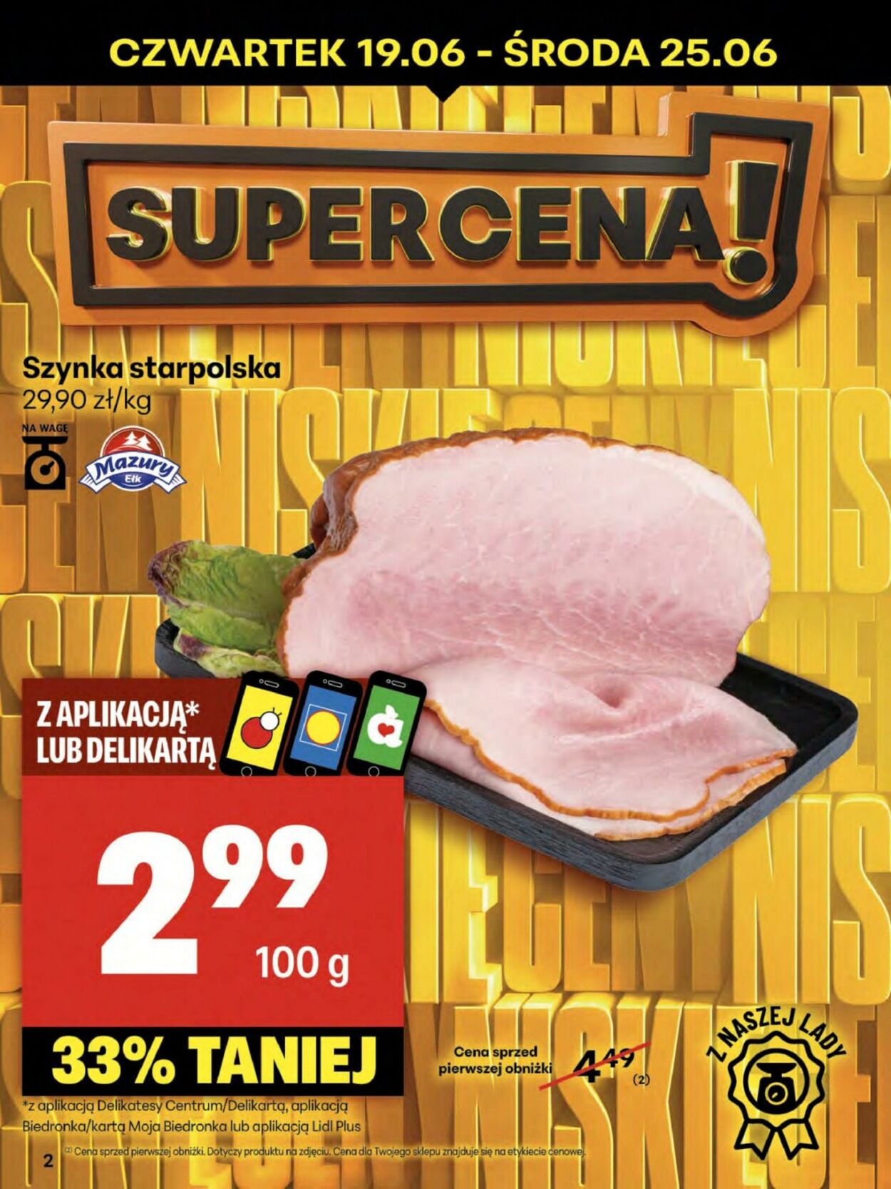 Gazetka Delikatesy Centrum 19.06.2025 - 25.06.2025