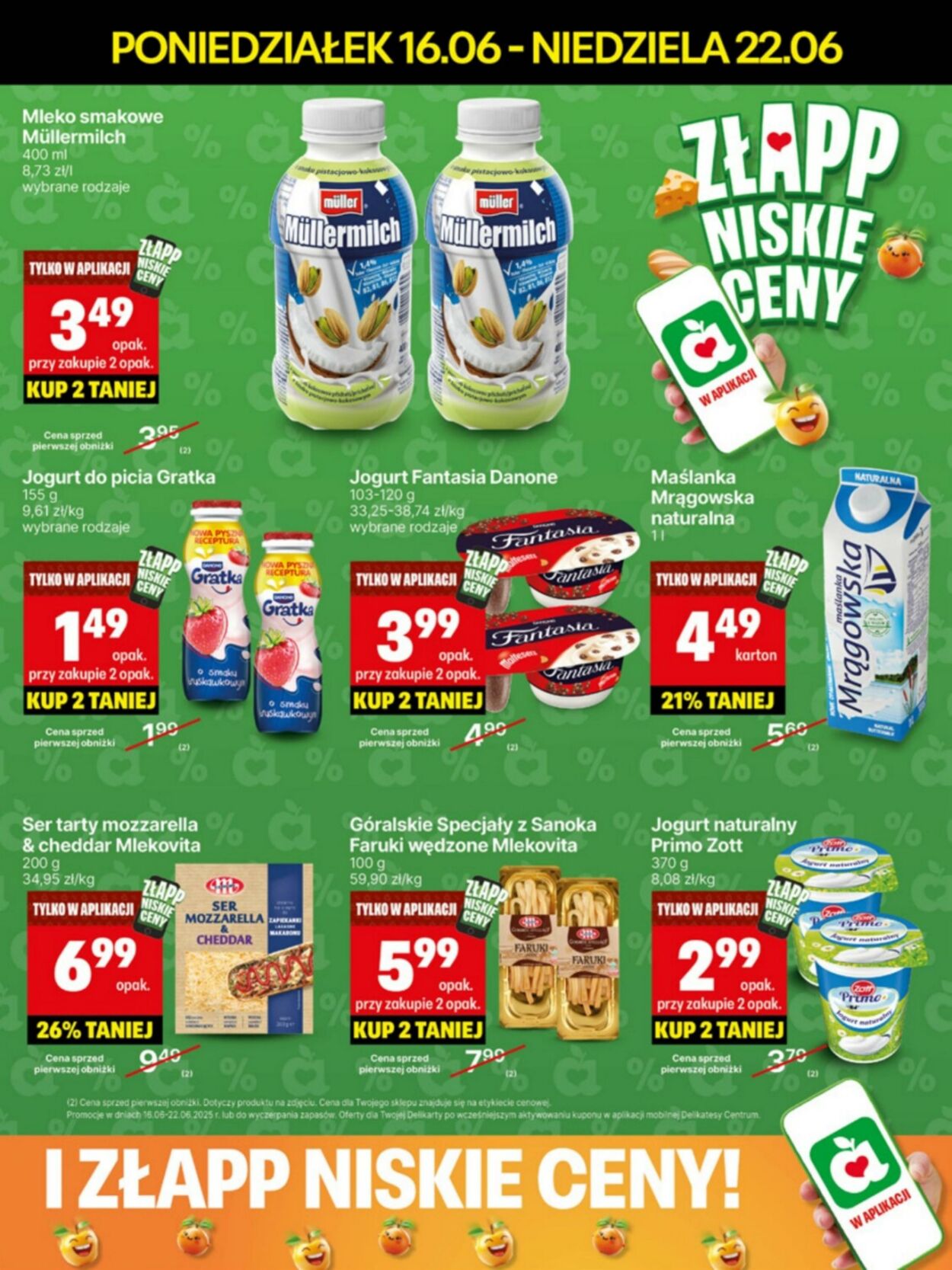 Gazetka Delikatesy Centrum 16.06.2025 - 22.06.2025