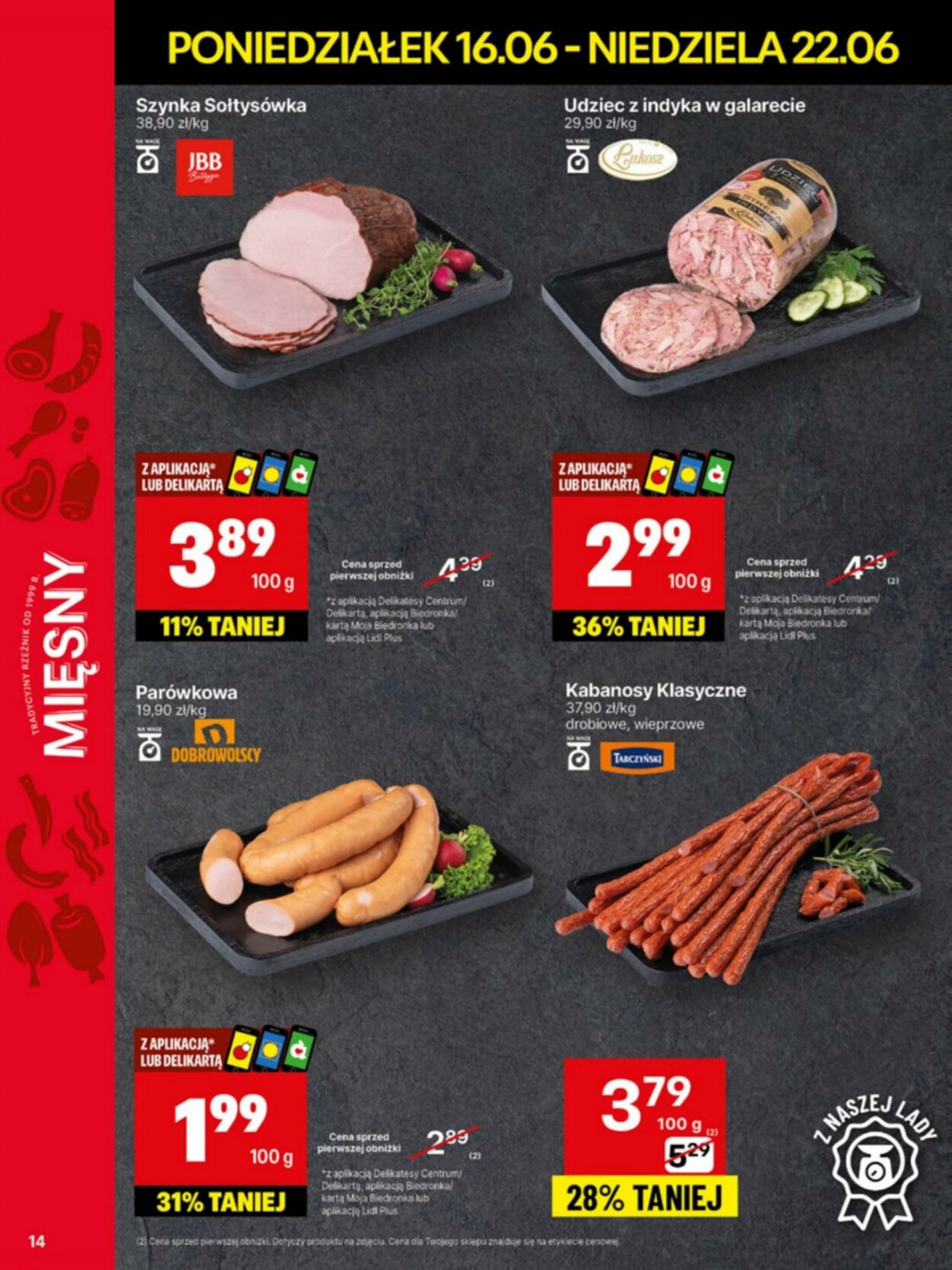 Gazetka Delikatesy Centrum 16.06.2025 - 22.06.2025