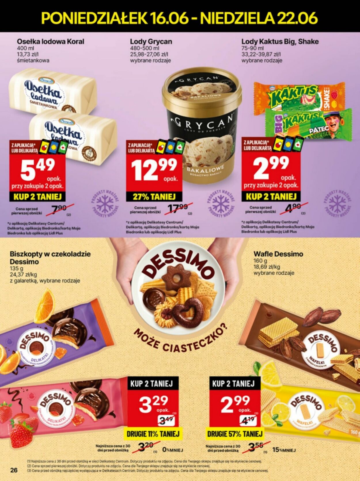 Gazetka Delikatesy Centrum 16.06.2025 - 22.06.2025