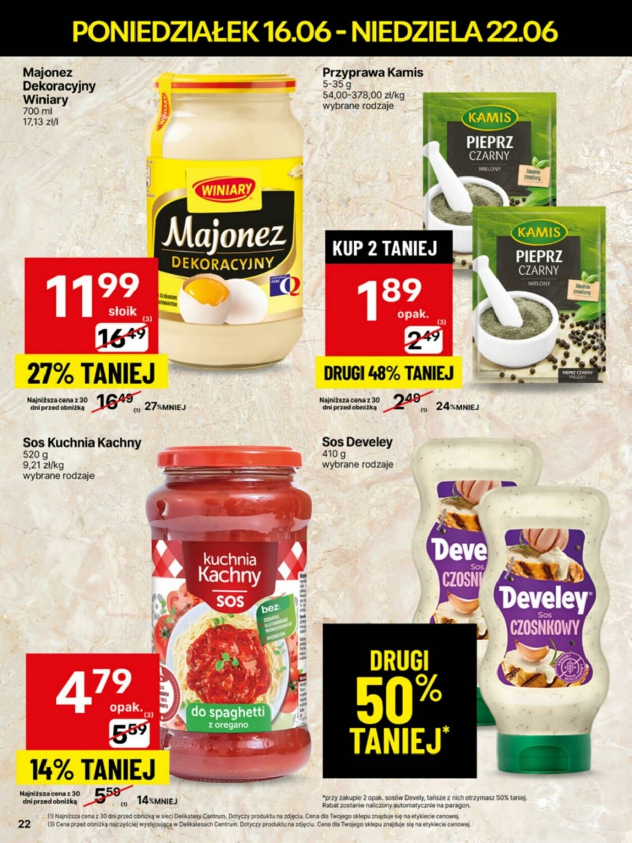 Gazetka Delikatesy Centrum 16.06.2025 - 22.06.2025