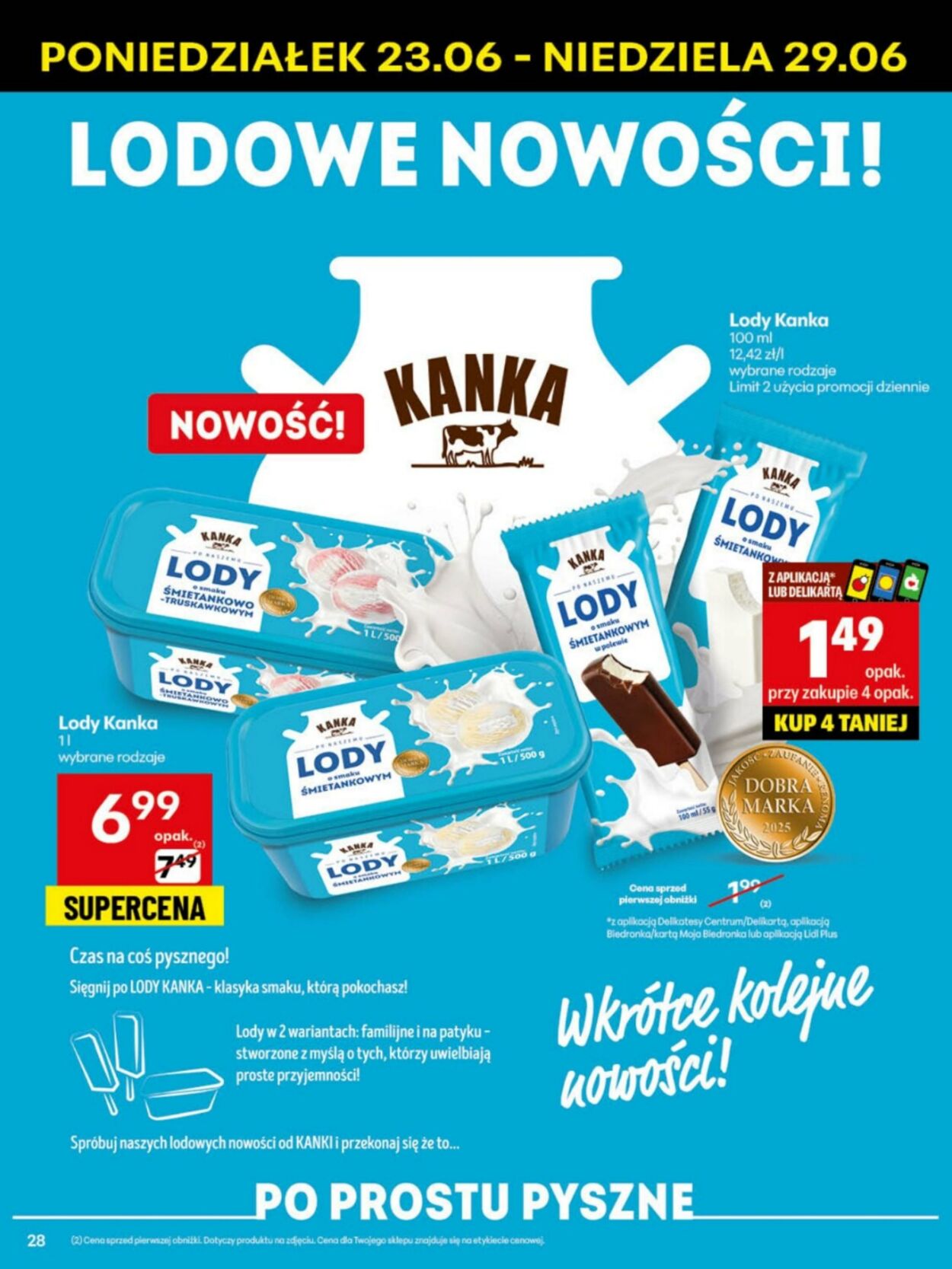 Gazetka Delikatesy Centrum 23.06.2025 - 29.06.2025