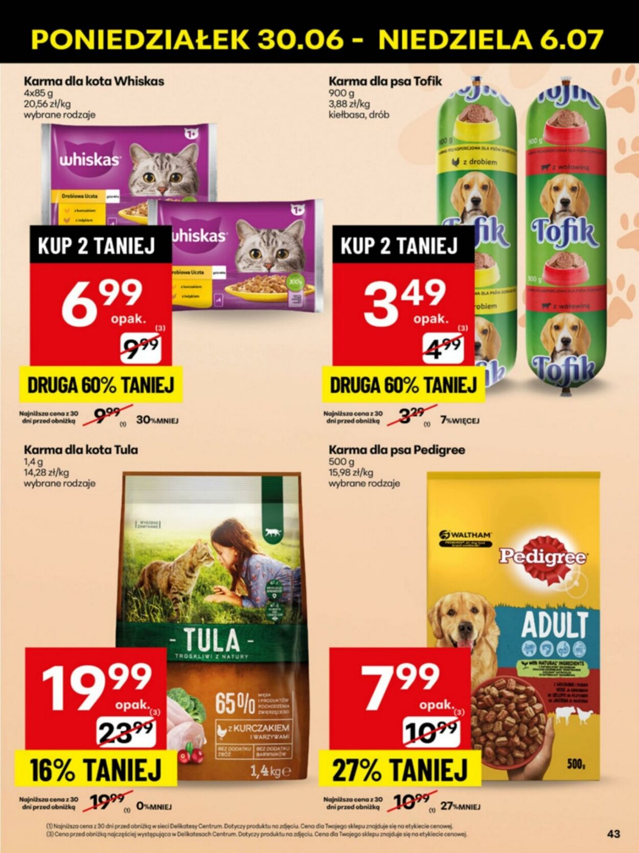 Gazetka Delikatesy Centrum 30.06.2025 - 06.07.2025