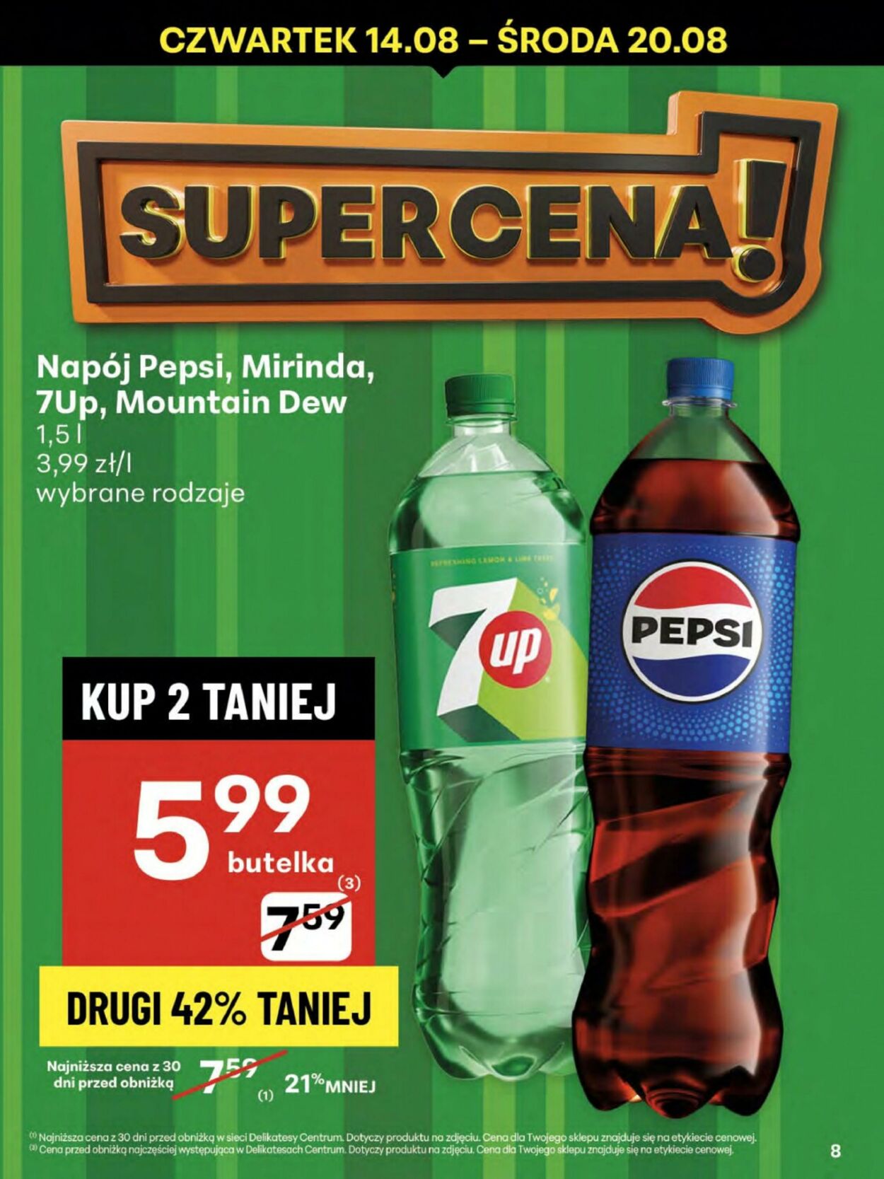 Gazetka Delikatesy Centrum 14.08.2025 - 20.08.2025