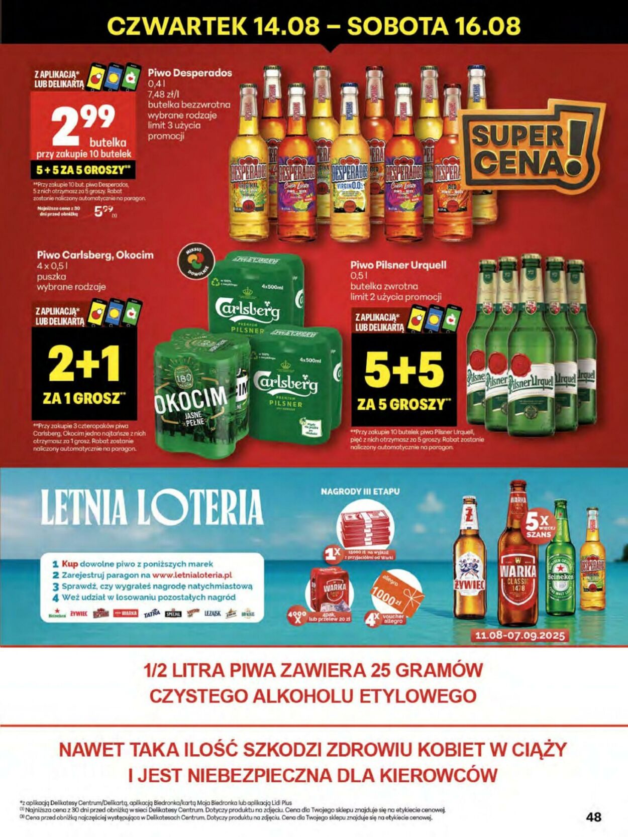 Gazetka Delikatesy Centrum 14.08.2025 - 20.08.2025